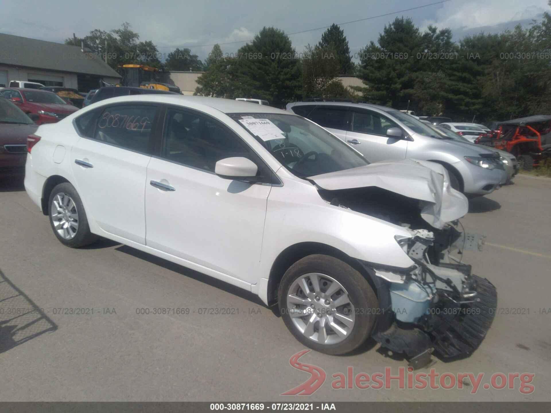 3N1AB7AP5HY216255 2017 NISSAN SENTRA