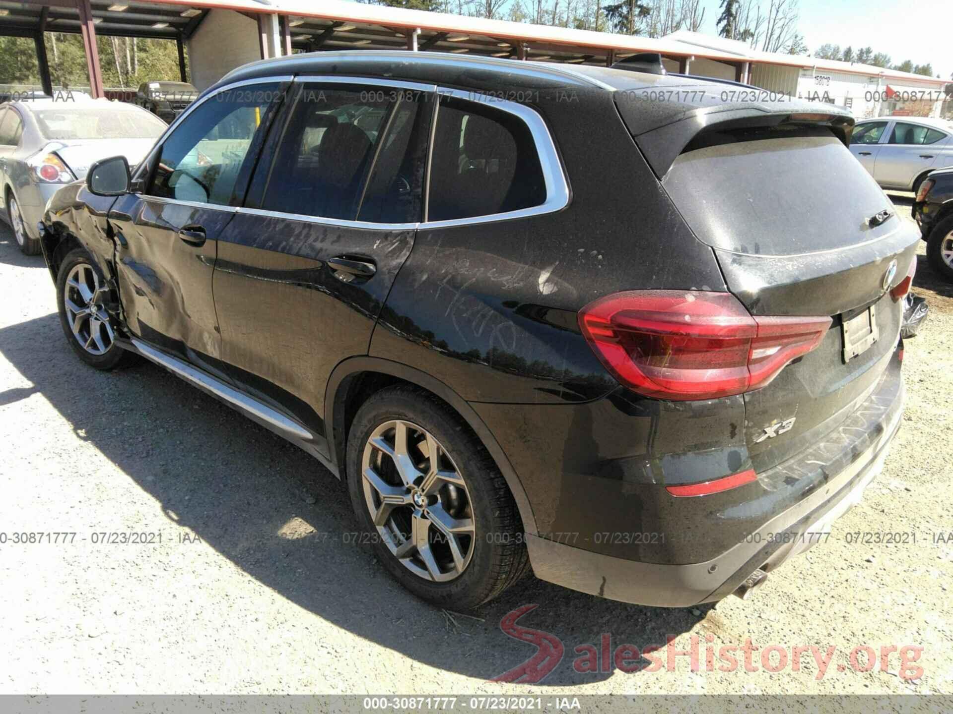 5UXTY5C00M9E37532 2021 BMW X3