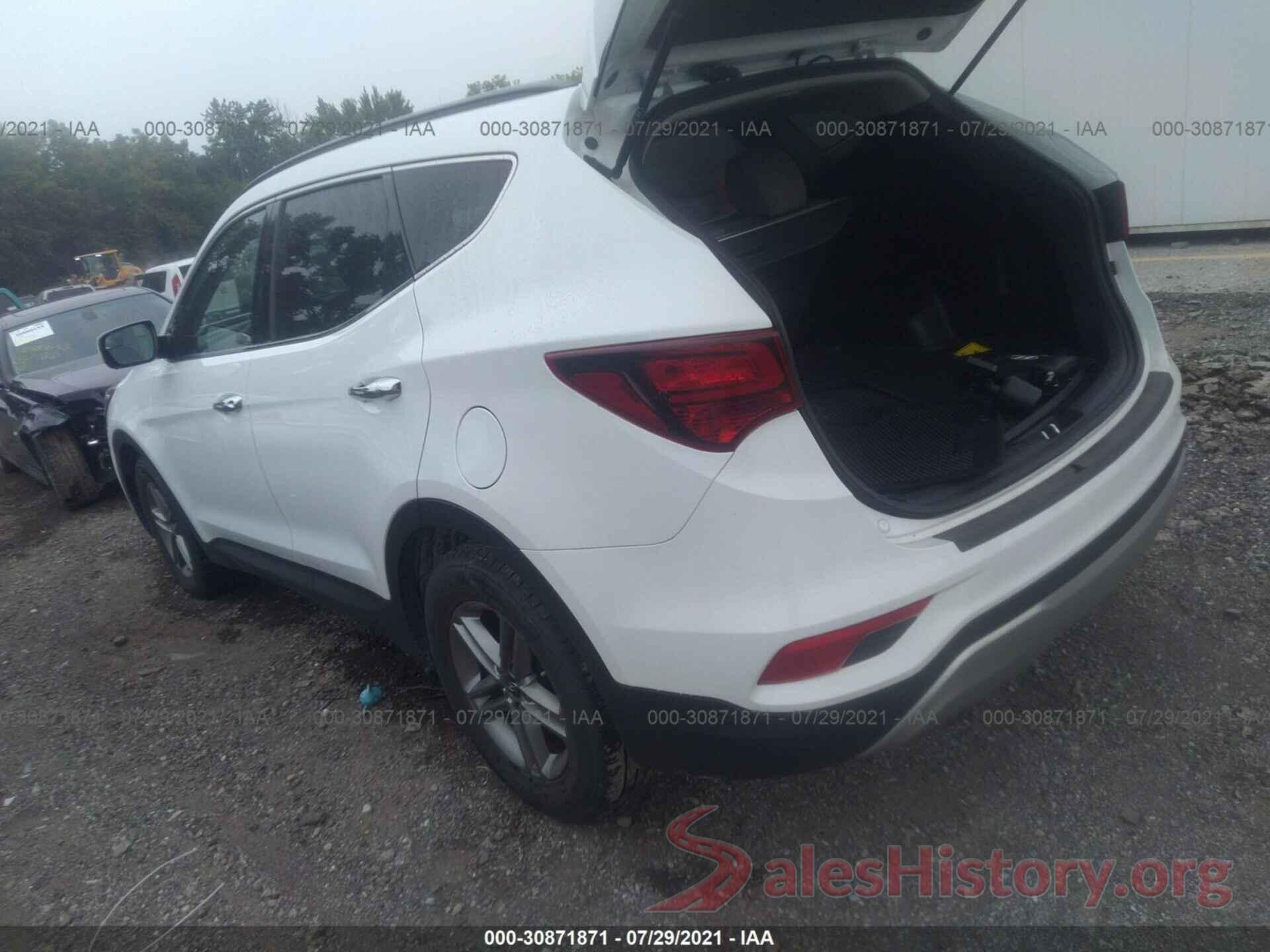 5NMZU3LB2HH028534 2017 HYUNDAI SANTA FE SPORT