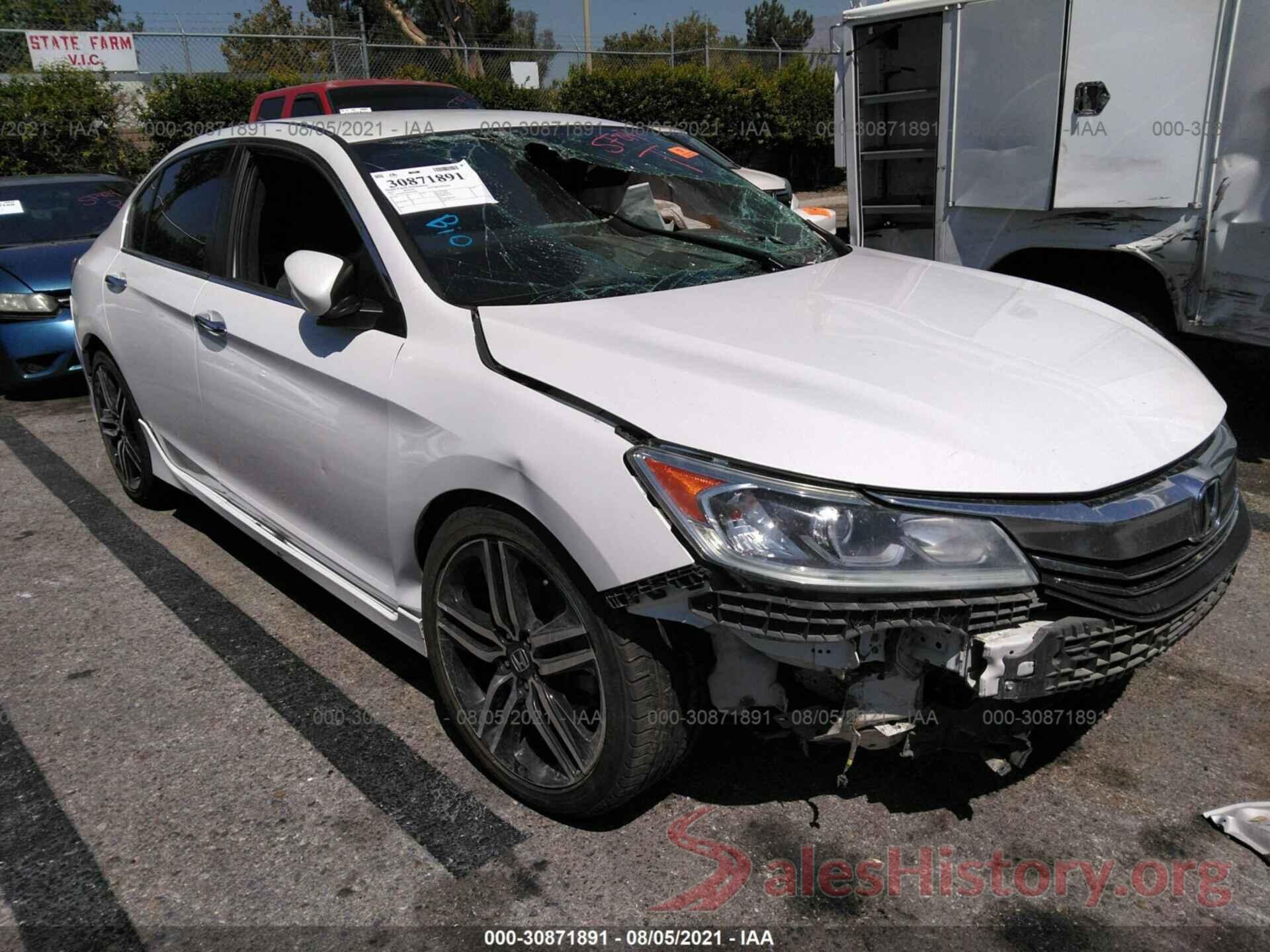 1HGCR2F10HA027883 2017 HONDA ACCORD SEDAN