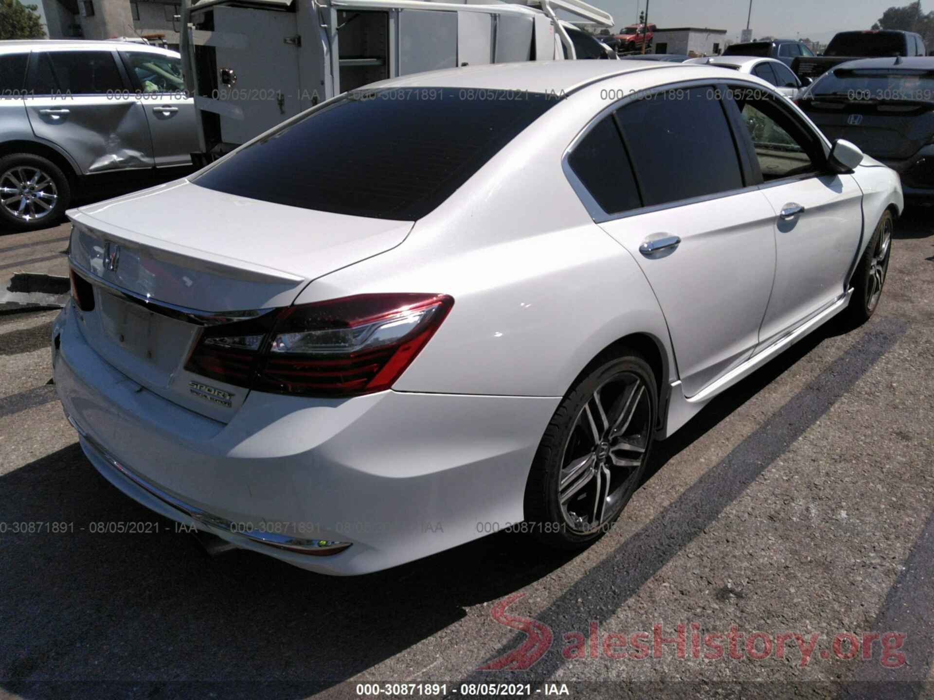 1HGCR2F10HA027883 2017 HONDA ACCORD SEDAN