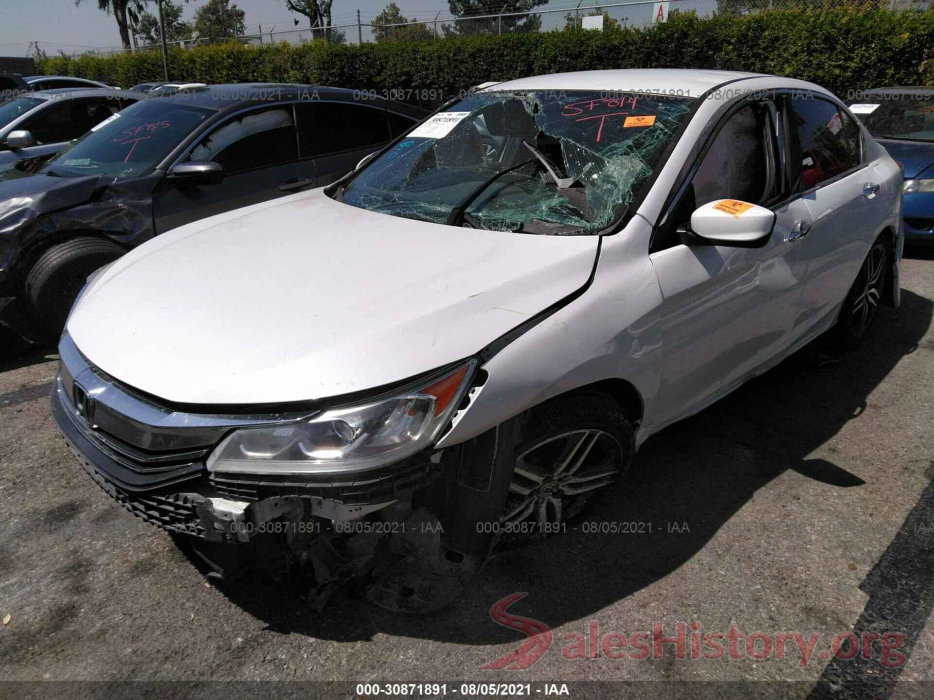 1HGCR2F10HA027883 2017 HONDA ACCORD SEDAN