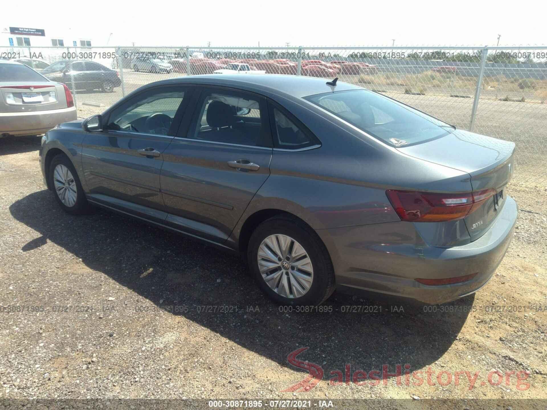 3VWC57BU7KM043920 2019 VOLKSWAGEN JETTA