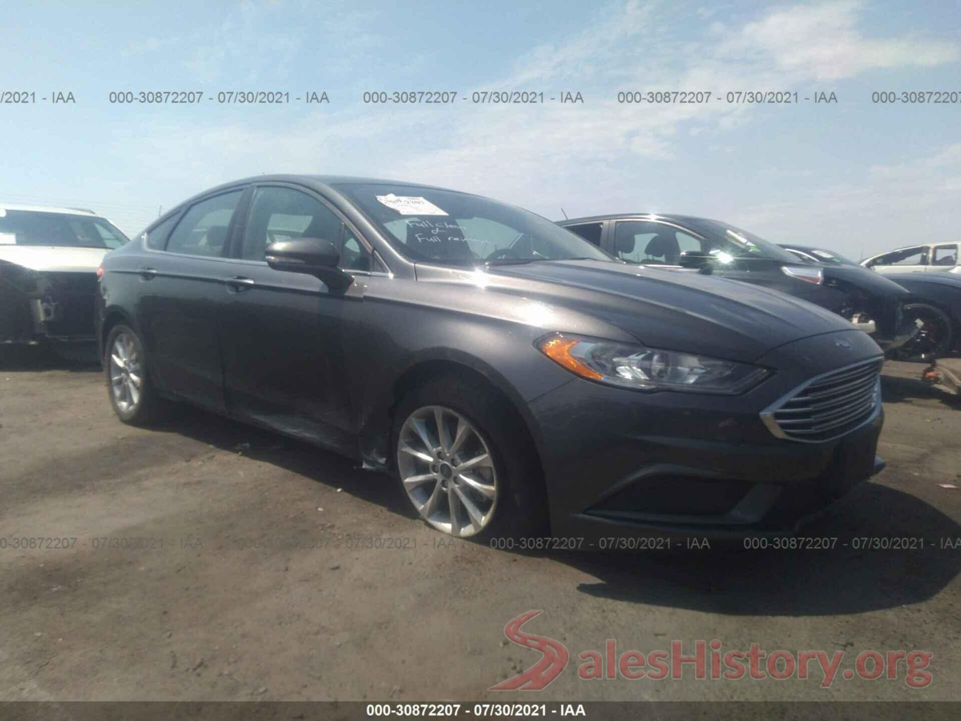 3FA6P0HDXHR313877 2017 FORD FUSION