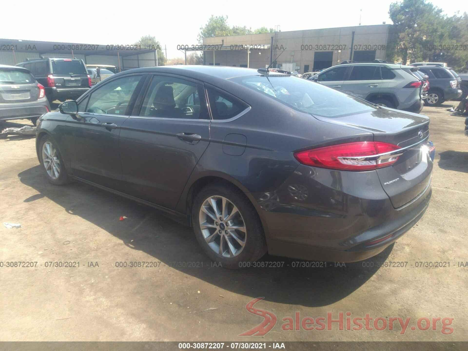 3FA6P0HDXHR313877 2017 FORD FUSION