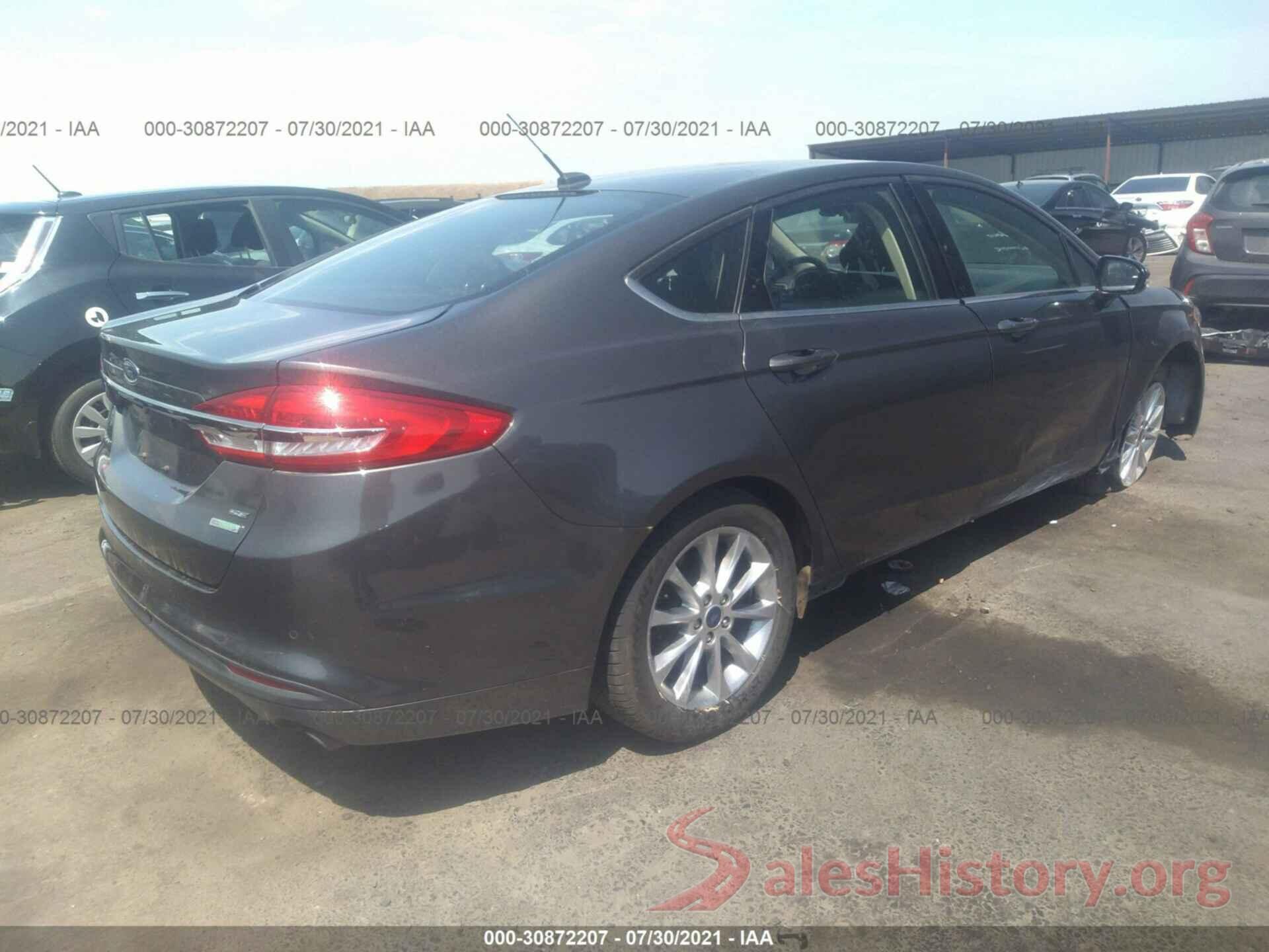 3FA6P0HDXHR313877 2017 FORD FUSION