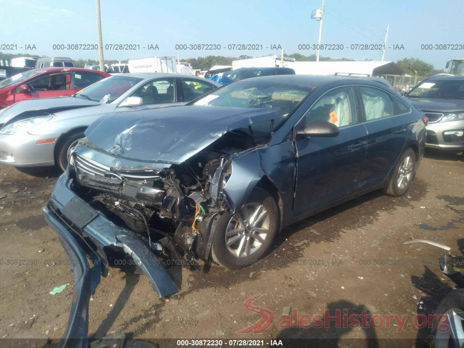 5NPE24AF8HH495394 2017 HYUNDAI SONATA