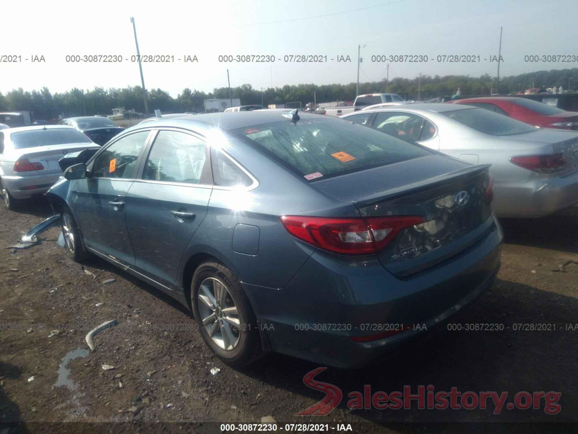 5NPE24AF8HH495394 2017 HYUNDAI SONATA