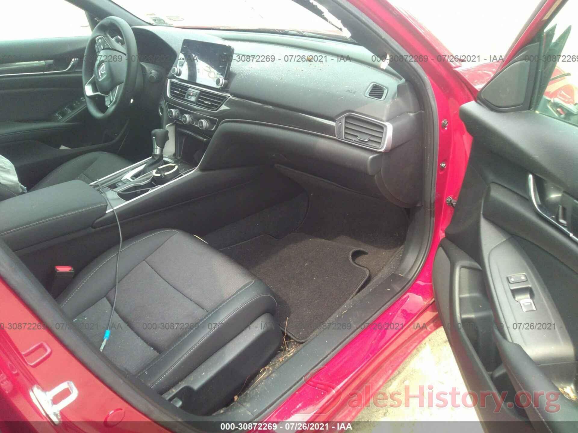 1HGCV1F3XMA040738 2021 HONDA ACCORD SEDAN