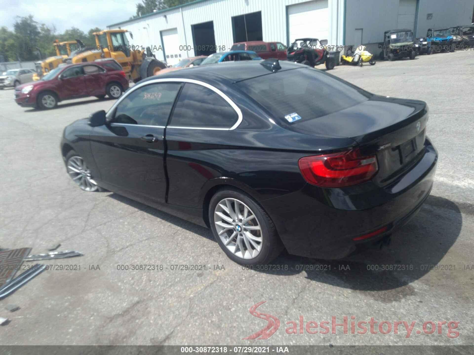 WBA1G9C54GV726076 2016 BMW 2 SERIES