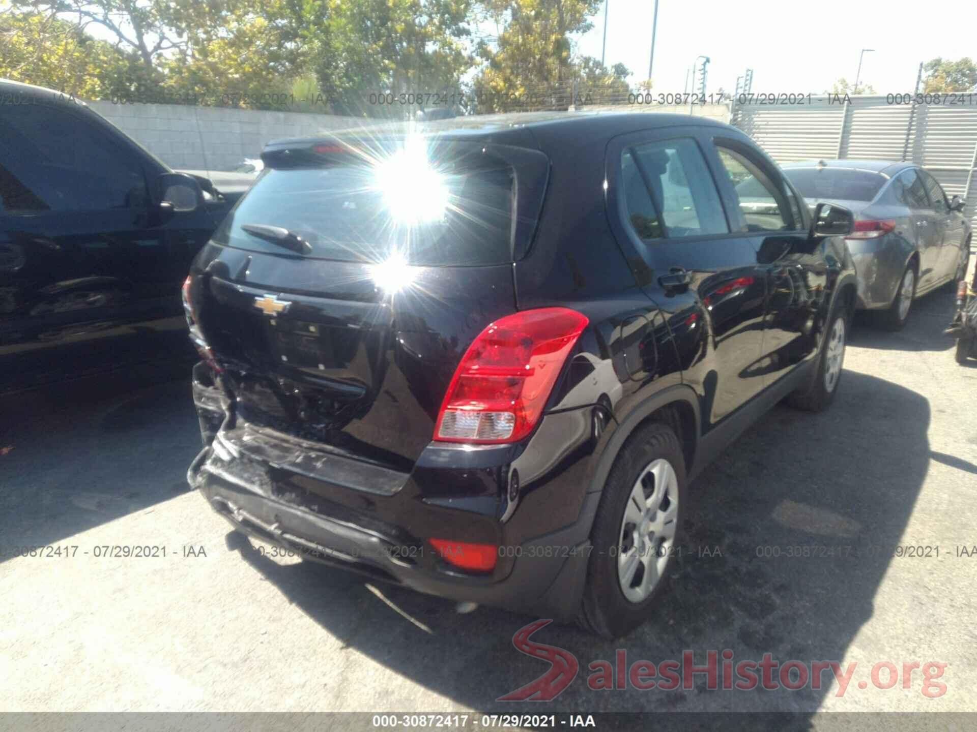 3GNCJKSBXKL158881 2019 CHEVROLET TRAX