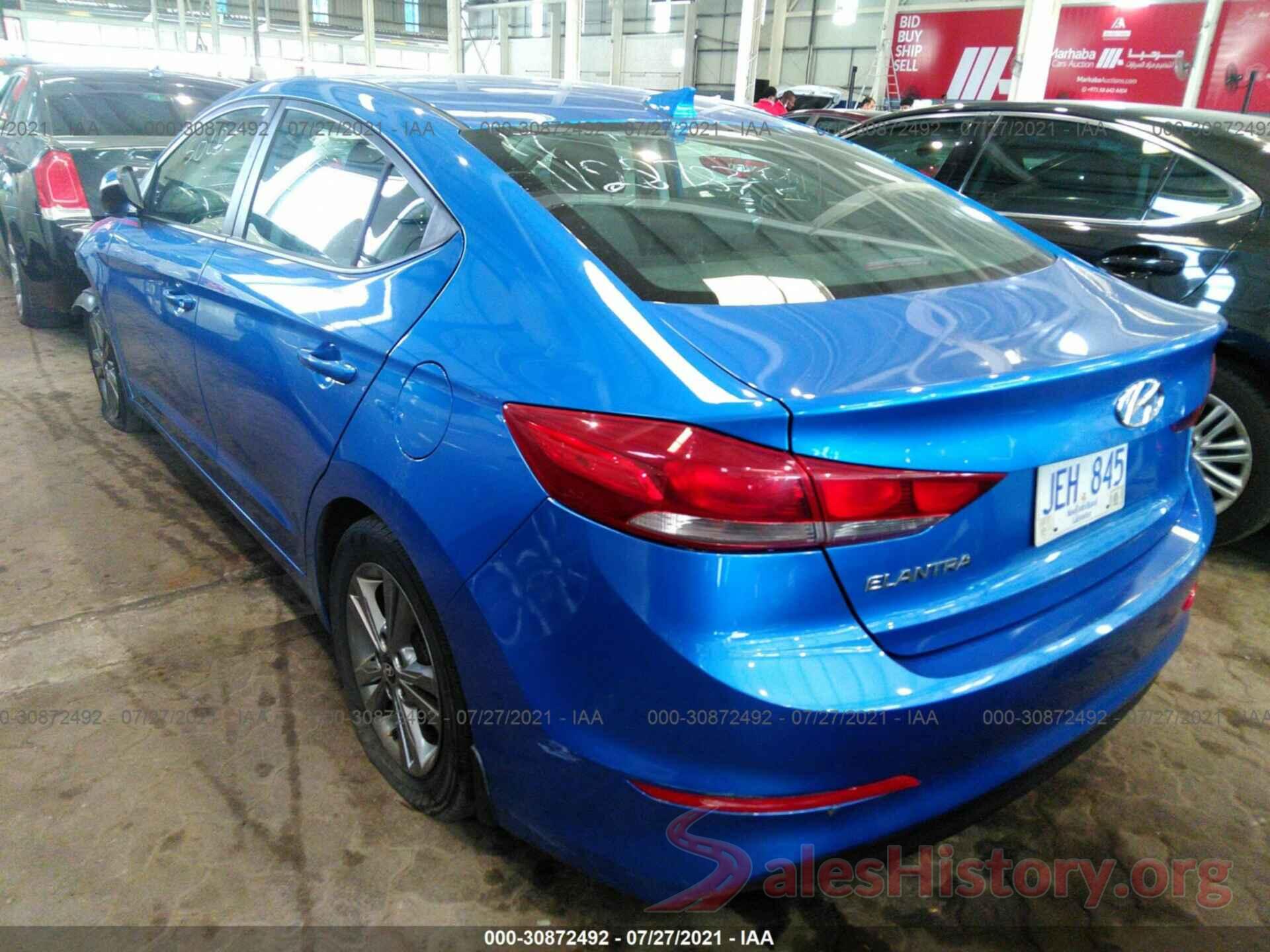 000D84LF2HU209757 2017 HYUNDAI ELANTRA