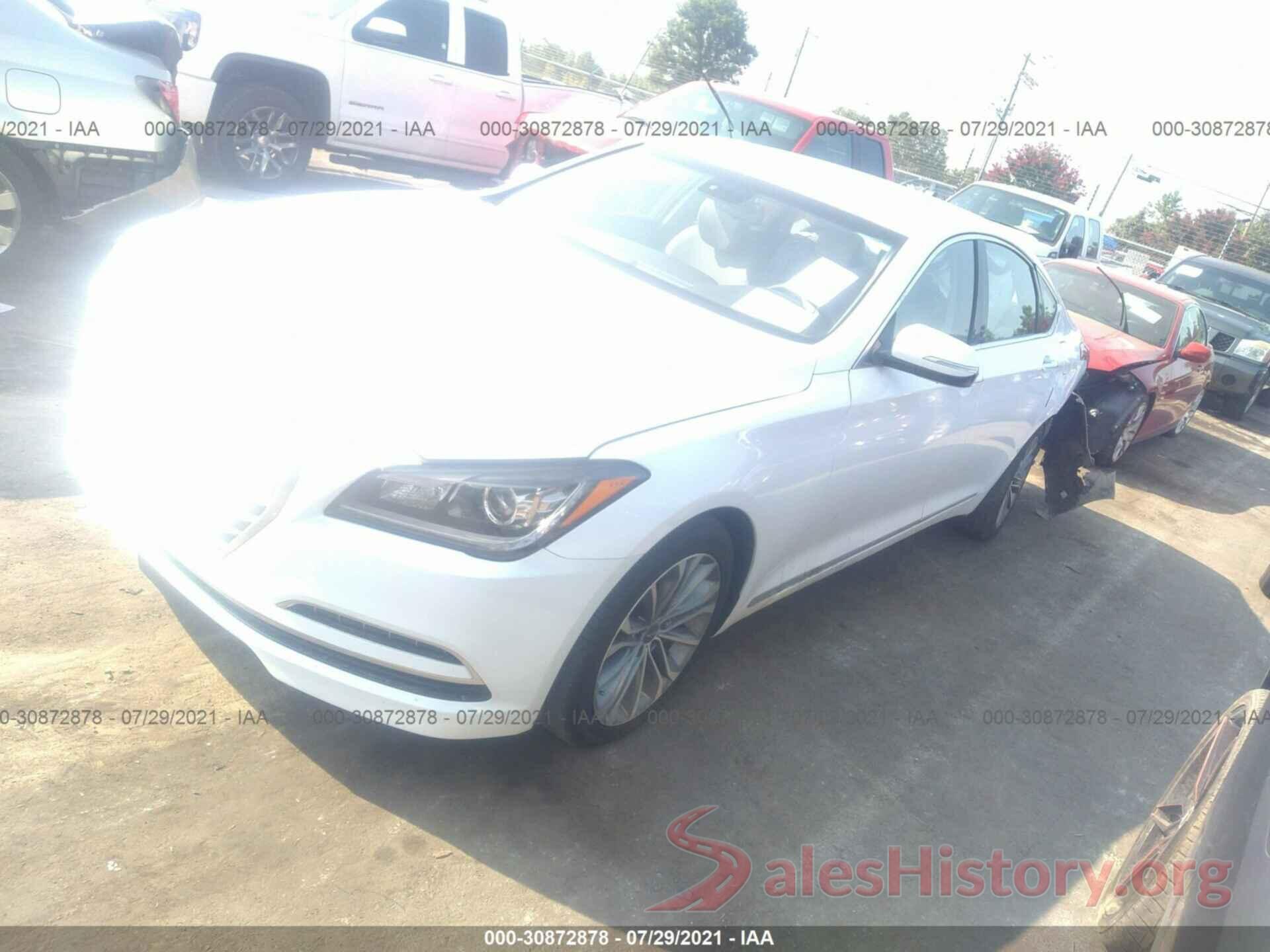 KMHGN4JE2GU127722 2016 HYUNDAI GENESIS