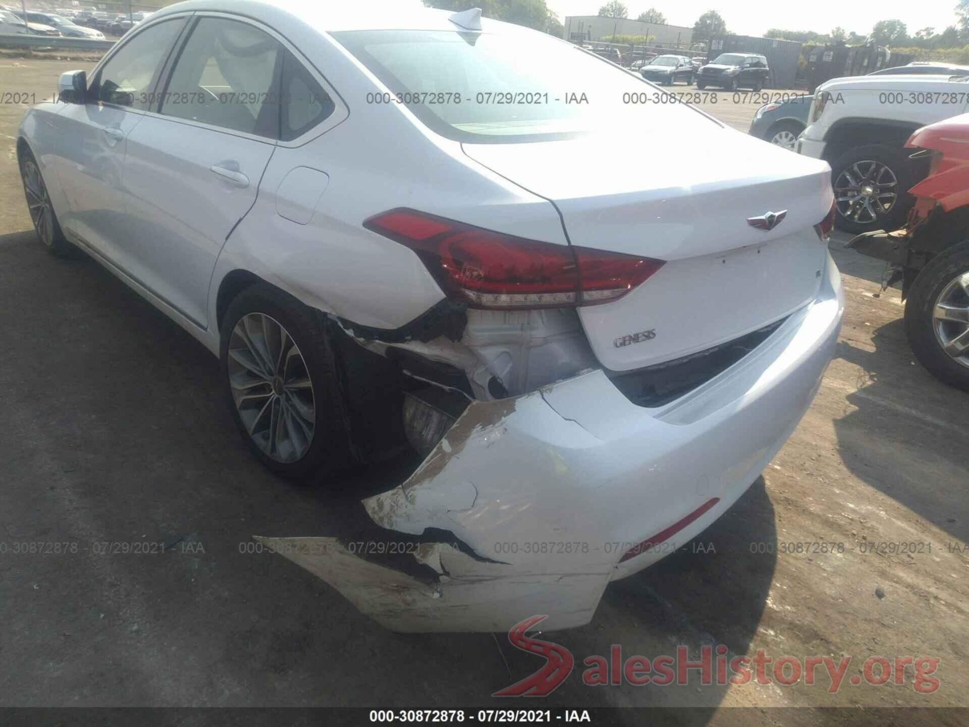 KMHGN4JE2GU127722 2016 HYUNDAI GENESIS