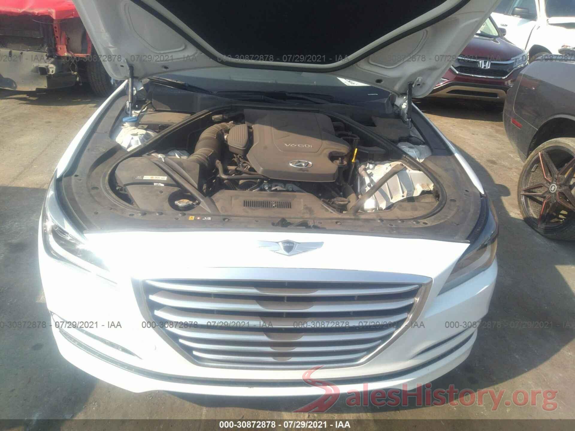 KMHGN4JE2GU127722 2016 HYUNDAI GENESIS