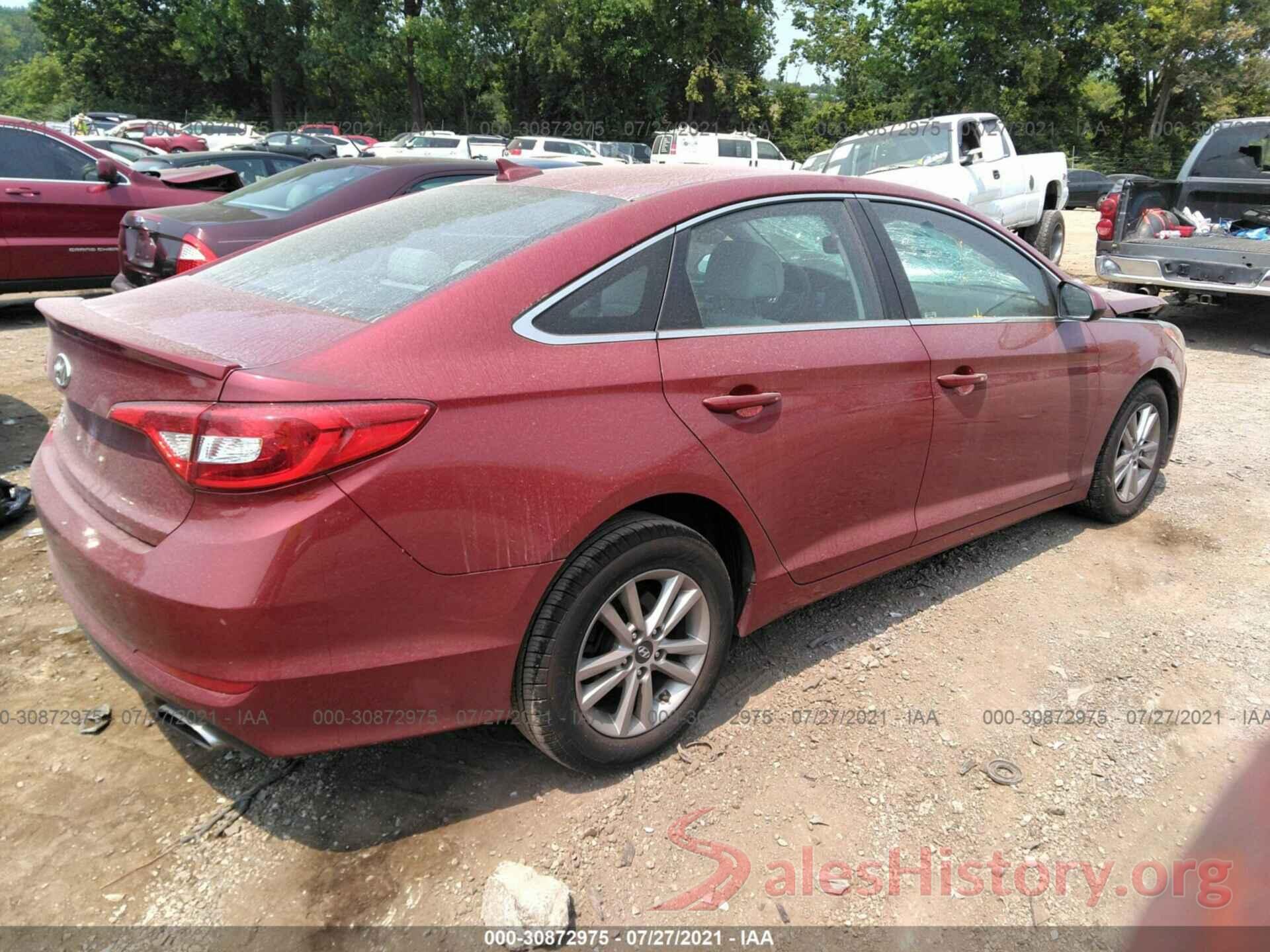 5NPE24AF2GH331413 2016 HYUNDAI SONATA