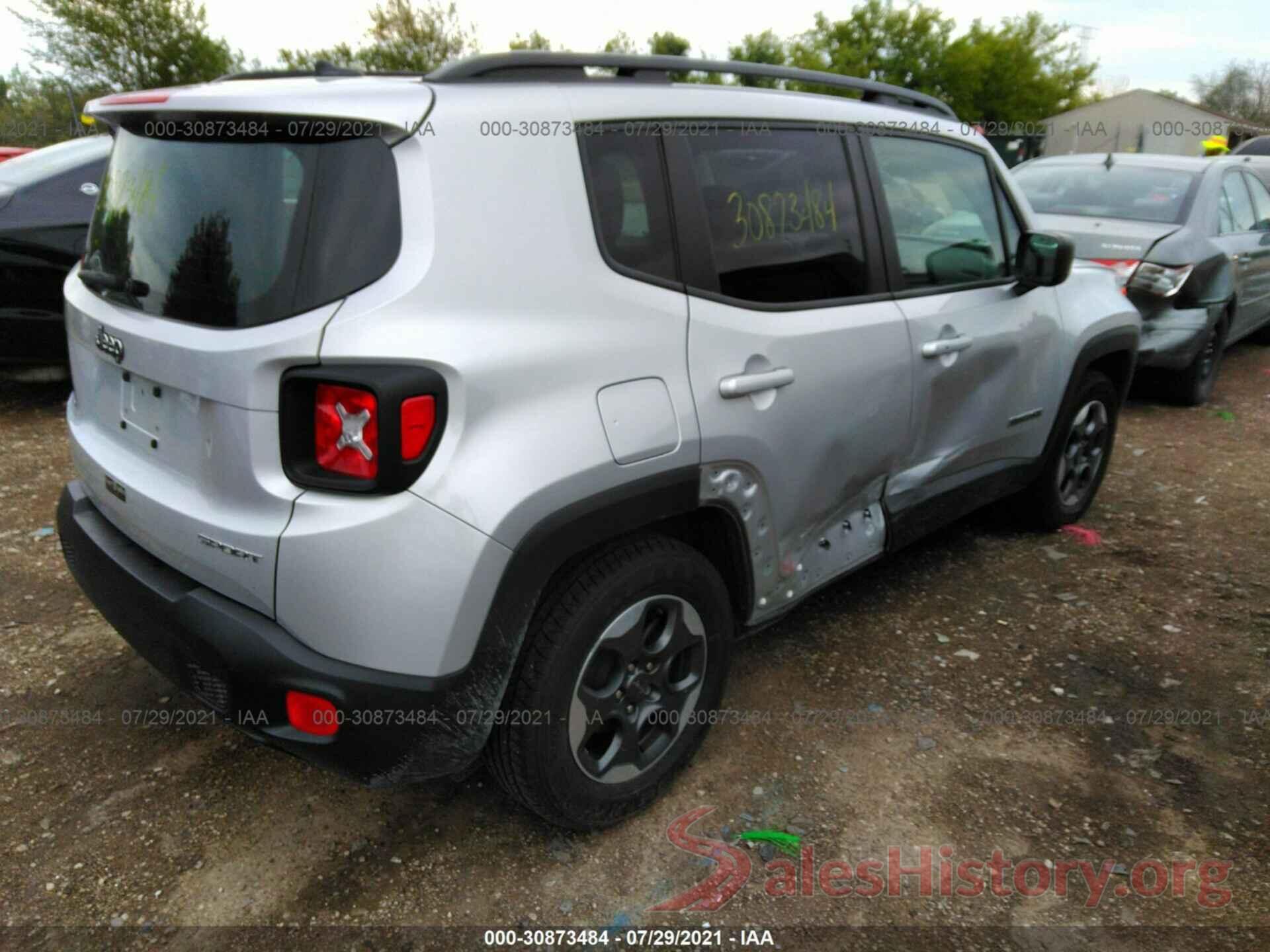 ZACCJAAB5HPF43043 2017 JEEP RENEGADE