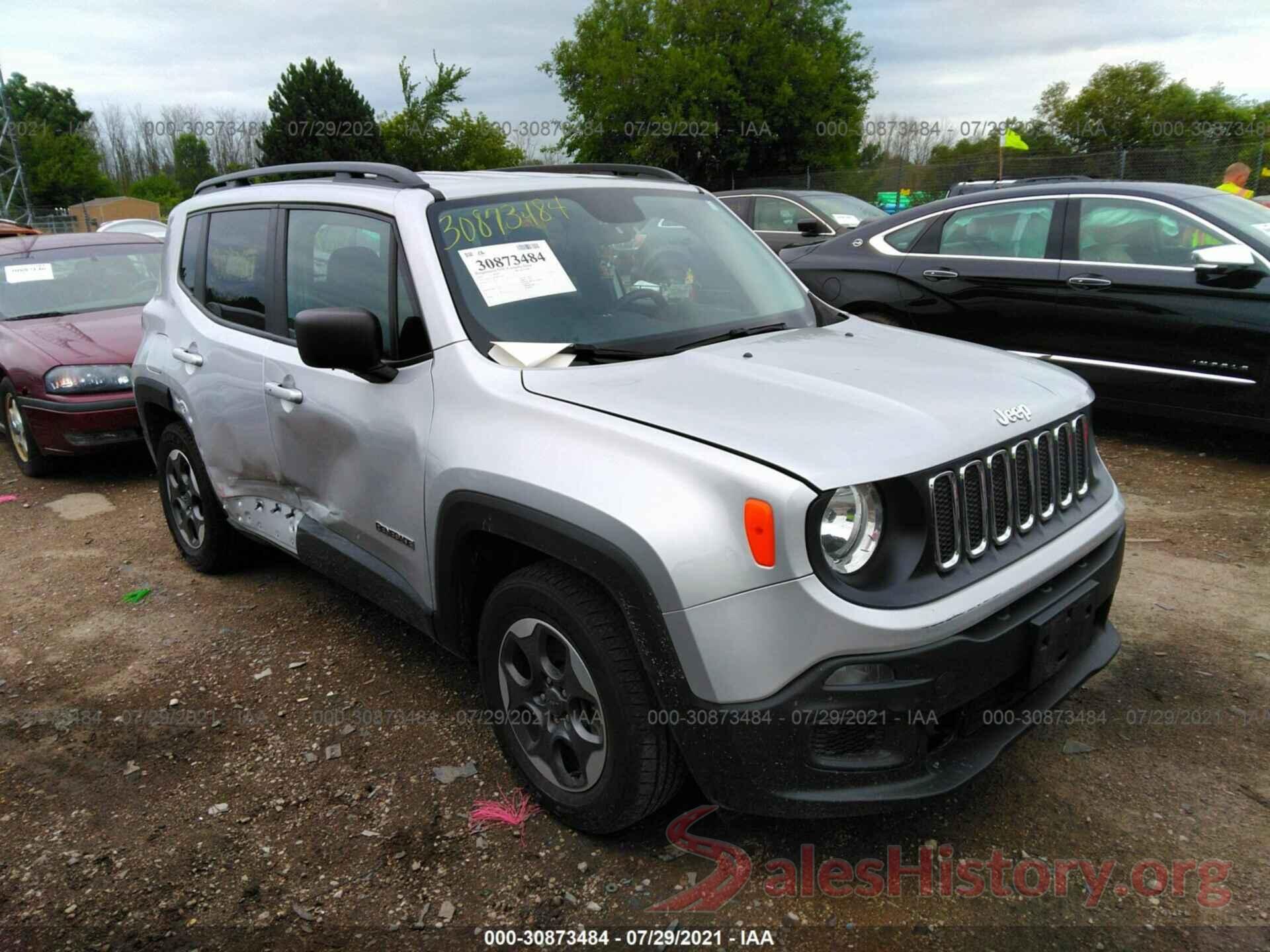 ZACCJAAB5HPF43043 2017 JEEP RENEGADE