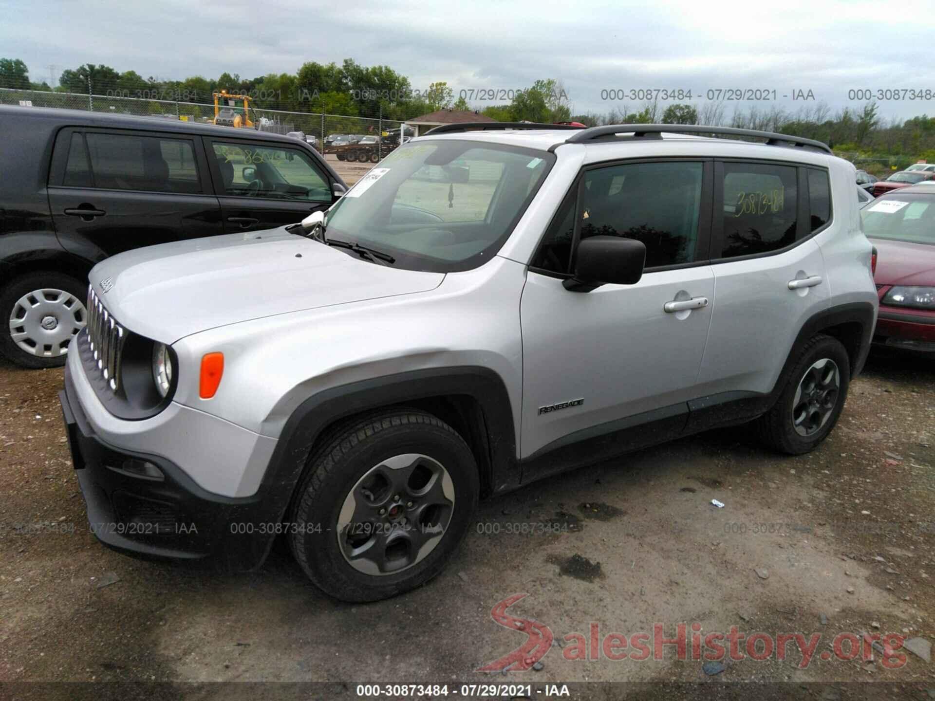 ZACCJAAB5HPF43043 2017 JEEP RENEGADE