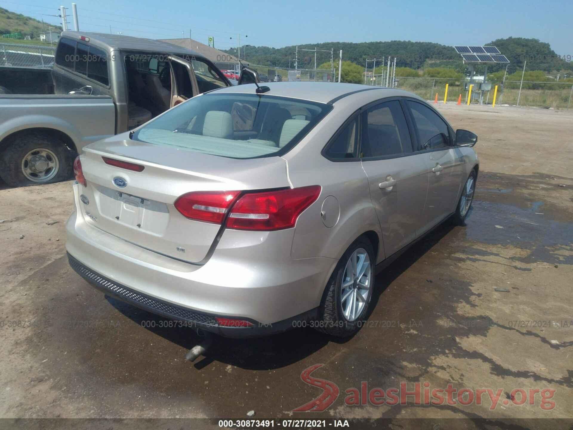 1FADP3F22HL257314 2017 FORD FOCUS