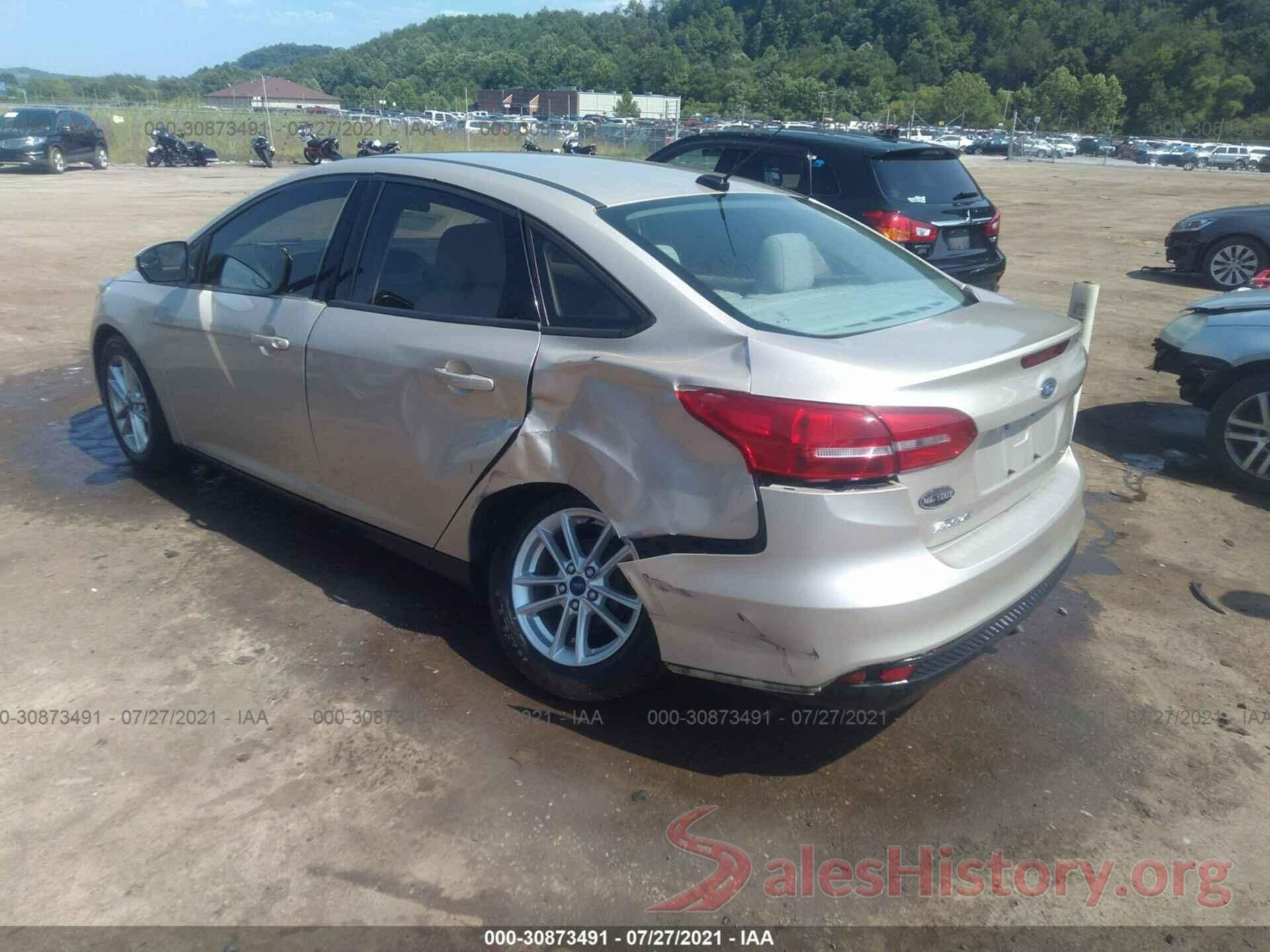 1FADP3F22HL257314 2017 FORD FOCUS