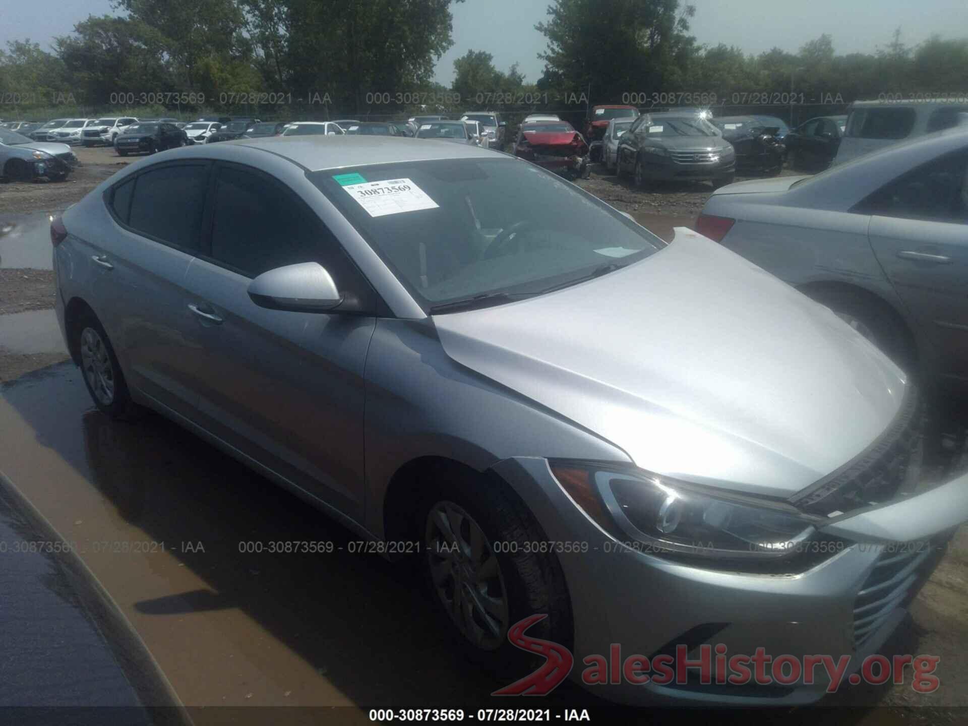 5NPD74LF2HH082171 2017 HYUNDAI ELANTRA