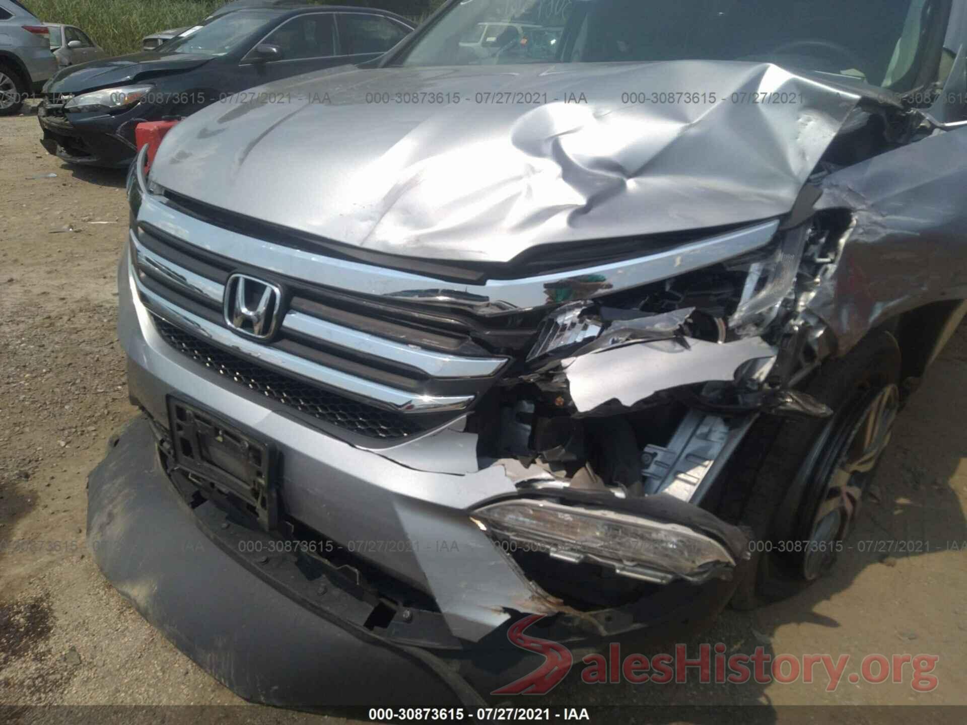 5FNYF6H32GB079086 2016 HONDA PILOT