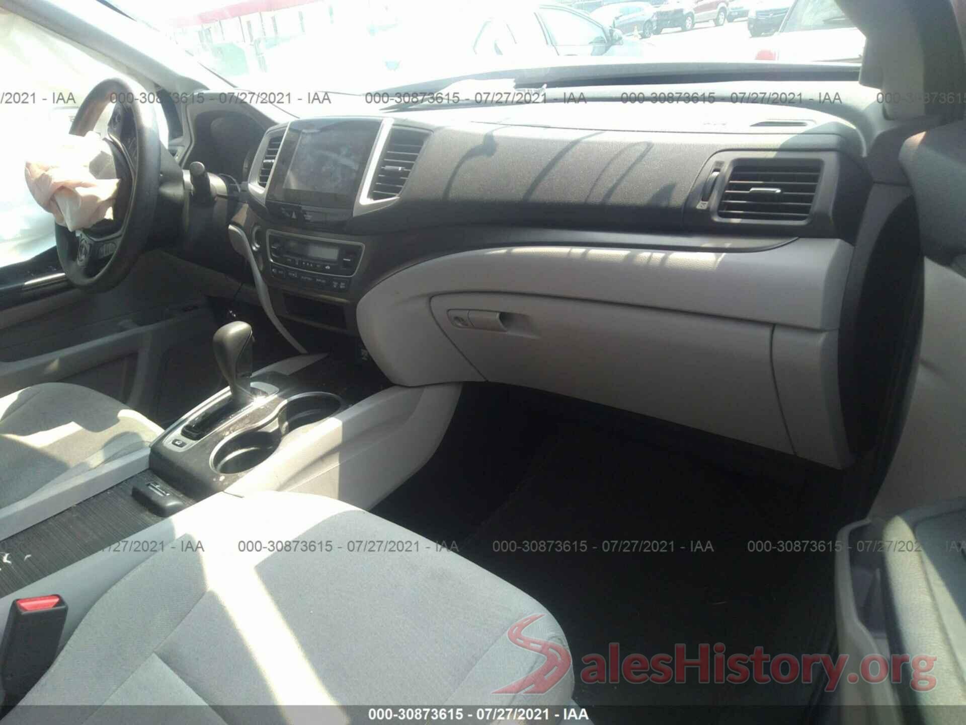 5FNYF6H32GB079086 2016 HONDA PILOT