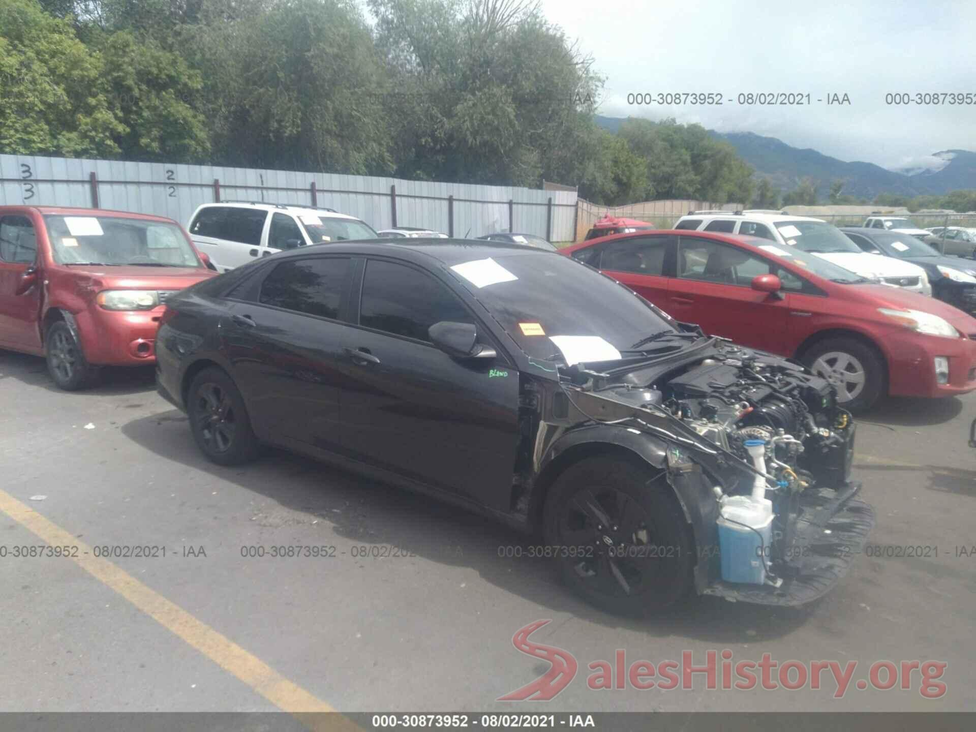 5NPLM4AG7MH002213 2021 HYUNDAI ELANTRA