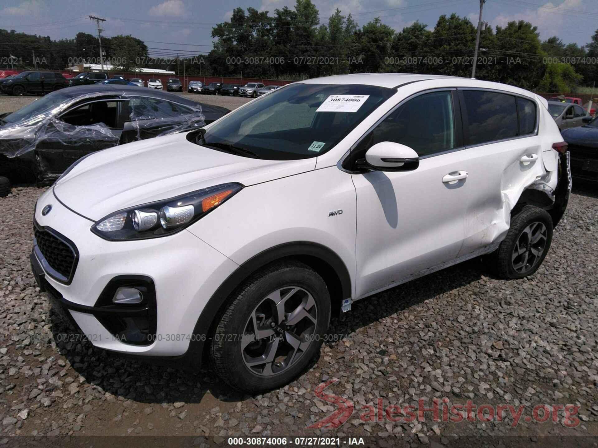 KNDPMCAC7L7698180 2020 KIA SPORTAGE