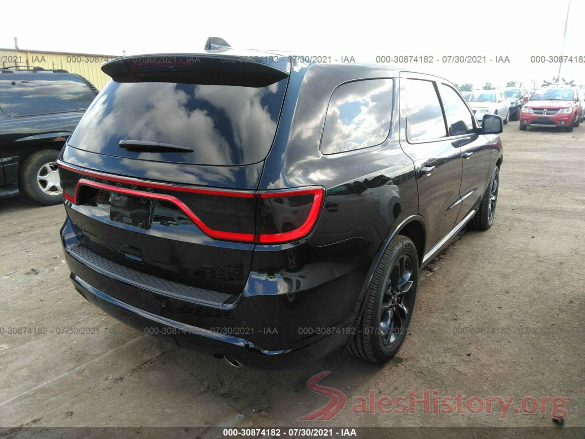 1C4SDJCT4MC663391 2021 DODGE DURANGO