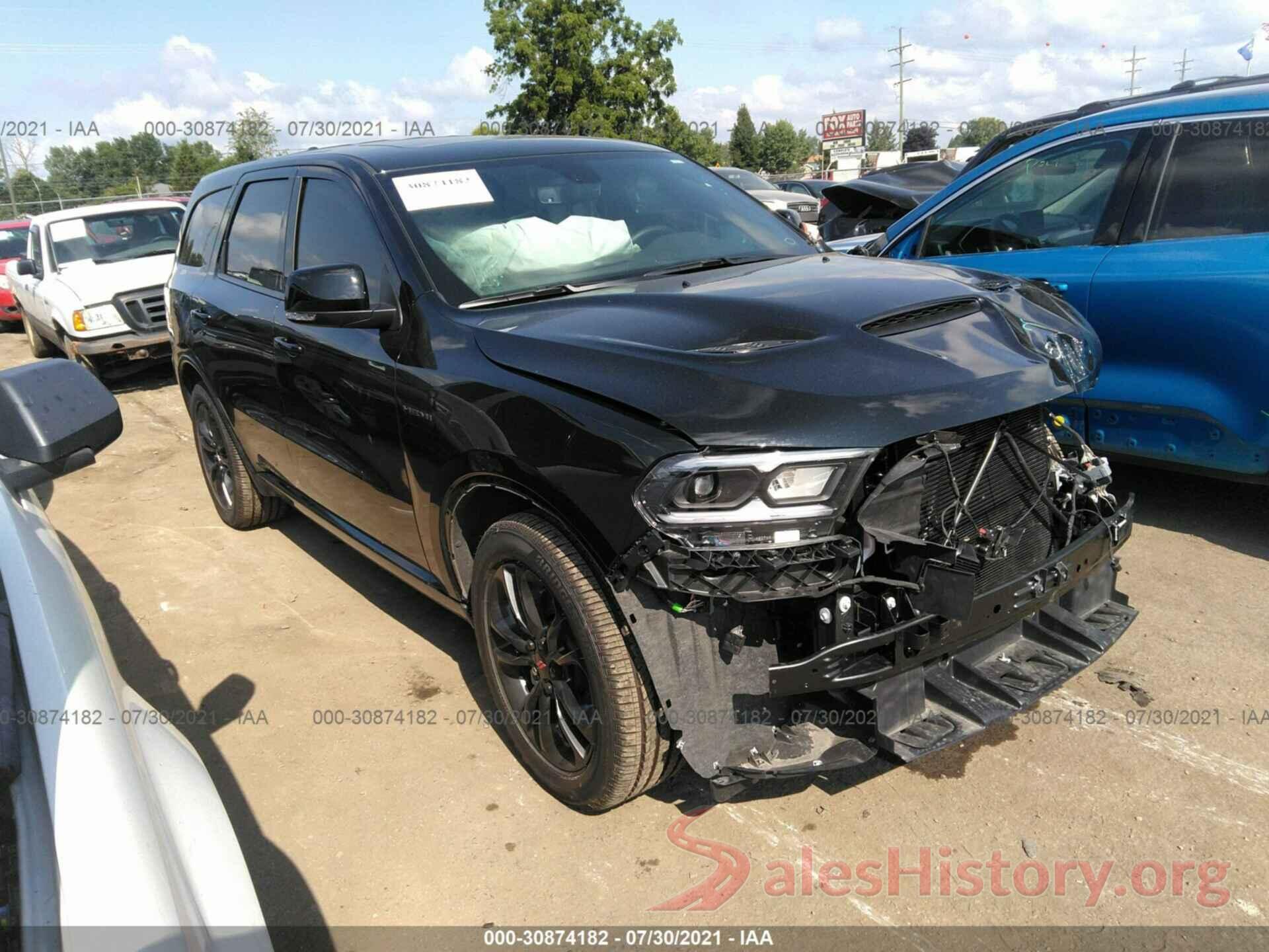 1C4SDJCT4MC663391 2021 DODGE DURANGO