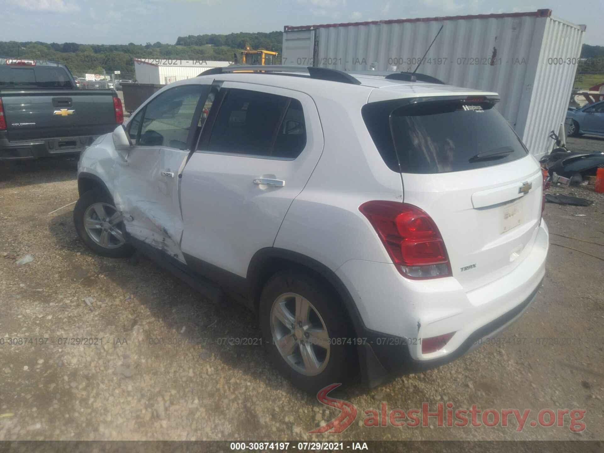 3GNCJLSB8KL187365 2019 CHEVROLET TRAX