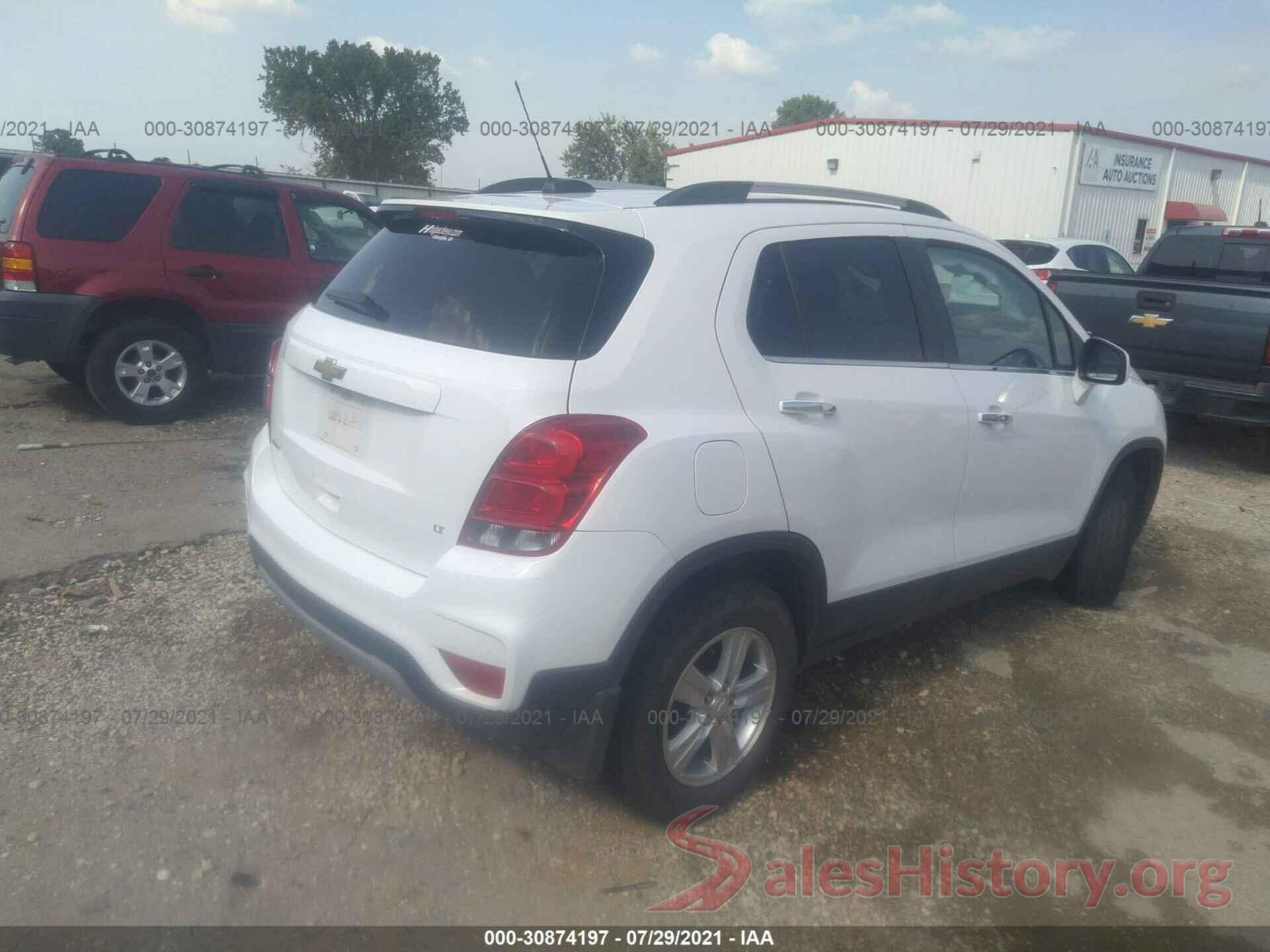 3GNCJLSB8KL187365 2019 CHEVROLET TRAX