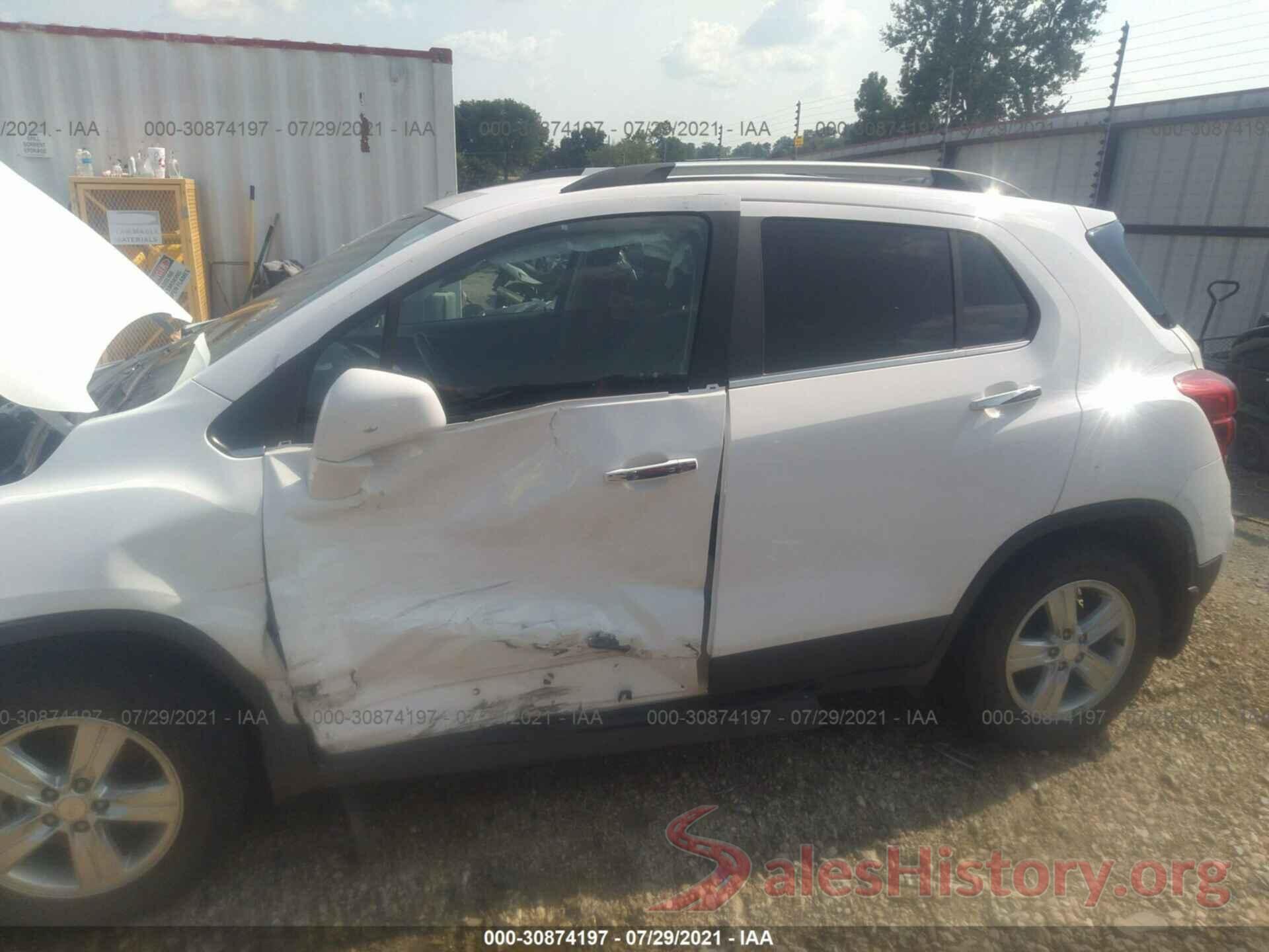 3GNCJLSB8KL187365 2019 CHEVROLET TRAX