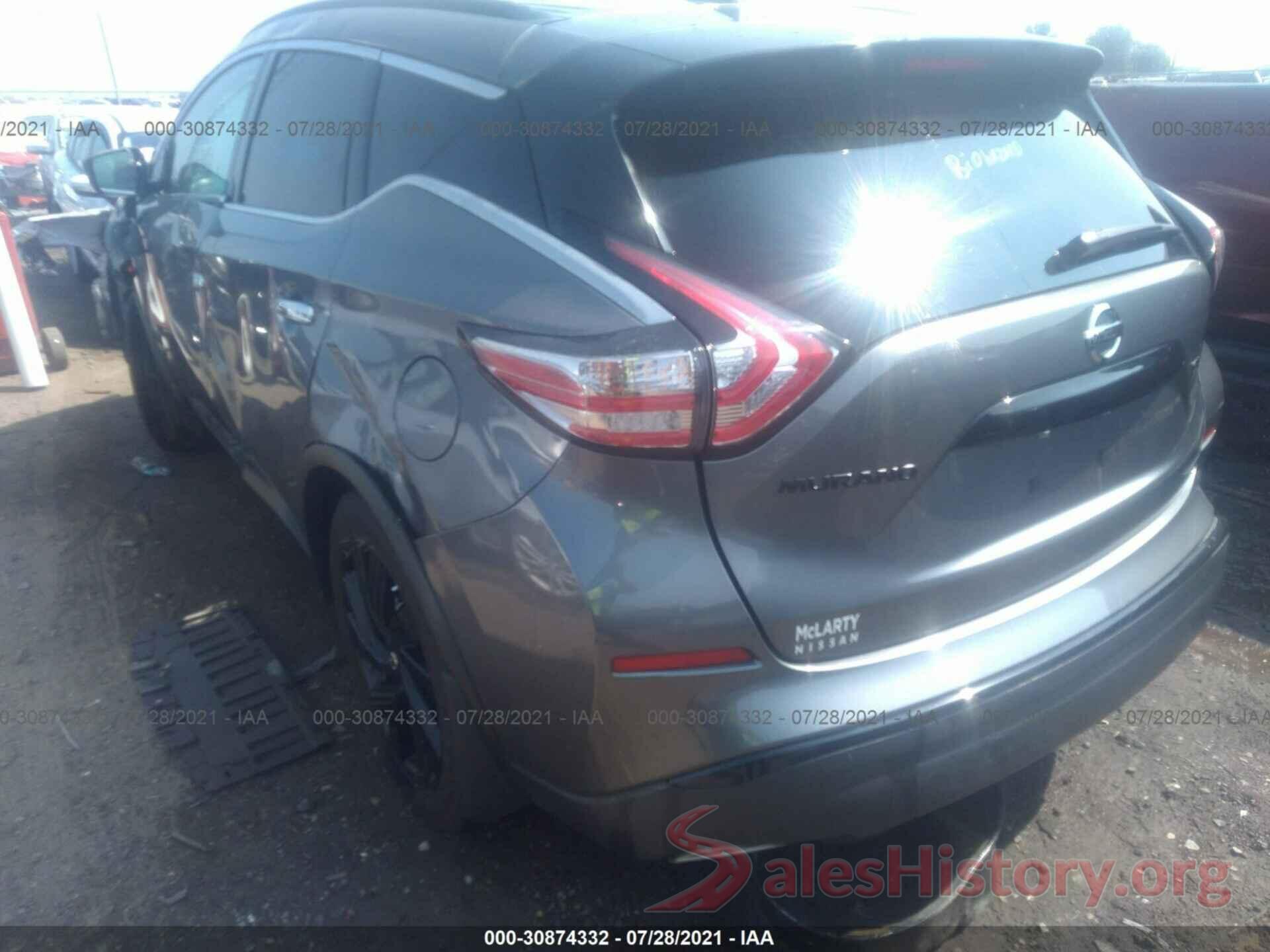 5N1AZ2MG9JN130940 2018 NISSAN MURANO