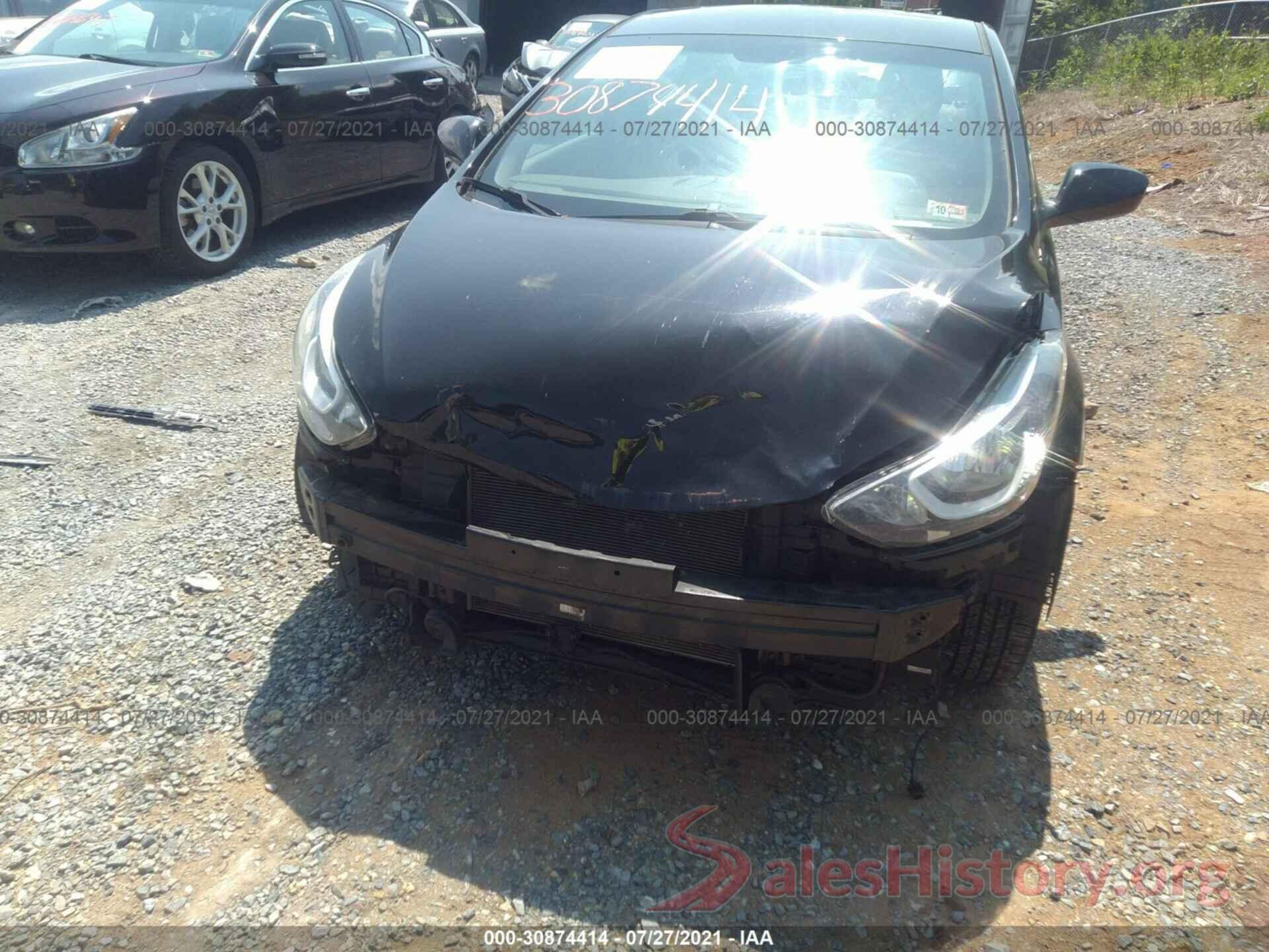 KMHDH4AE5GU520916 2016 HYUNDAI ELANTRA