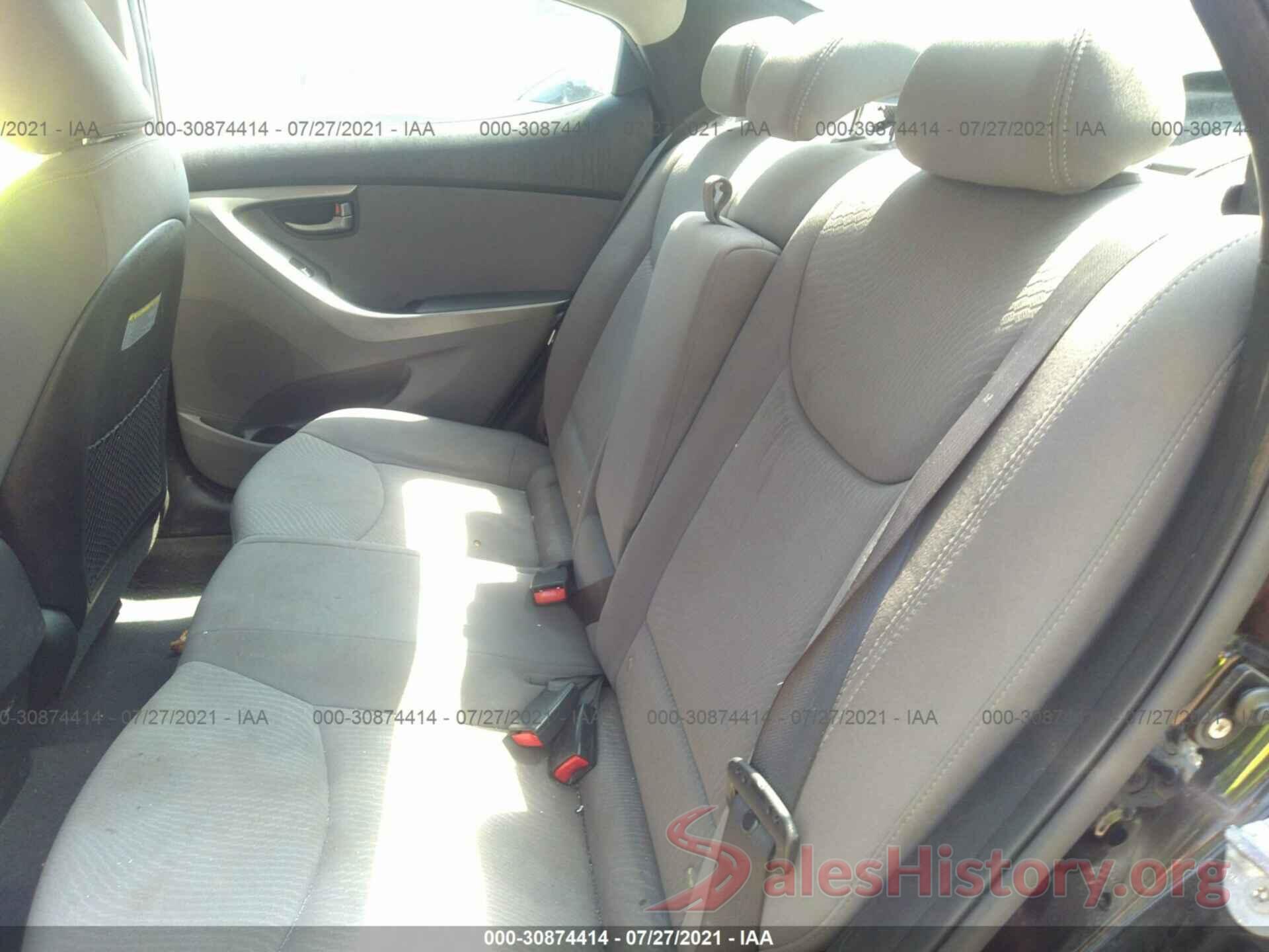 KMHDH4AE5GU520916 2016 HYUNDAI ELANTRA