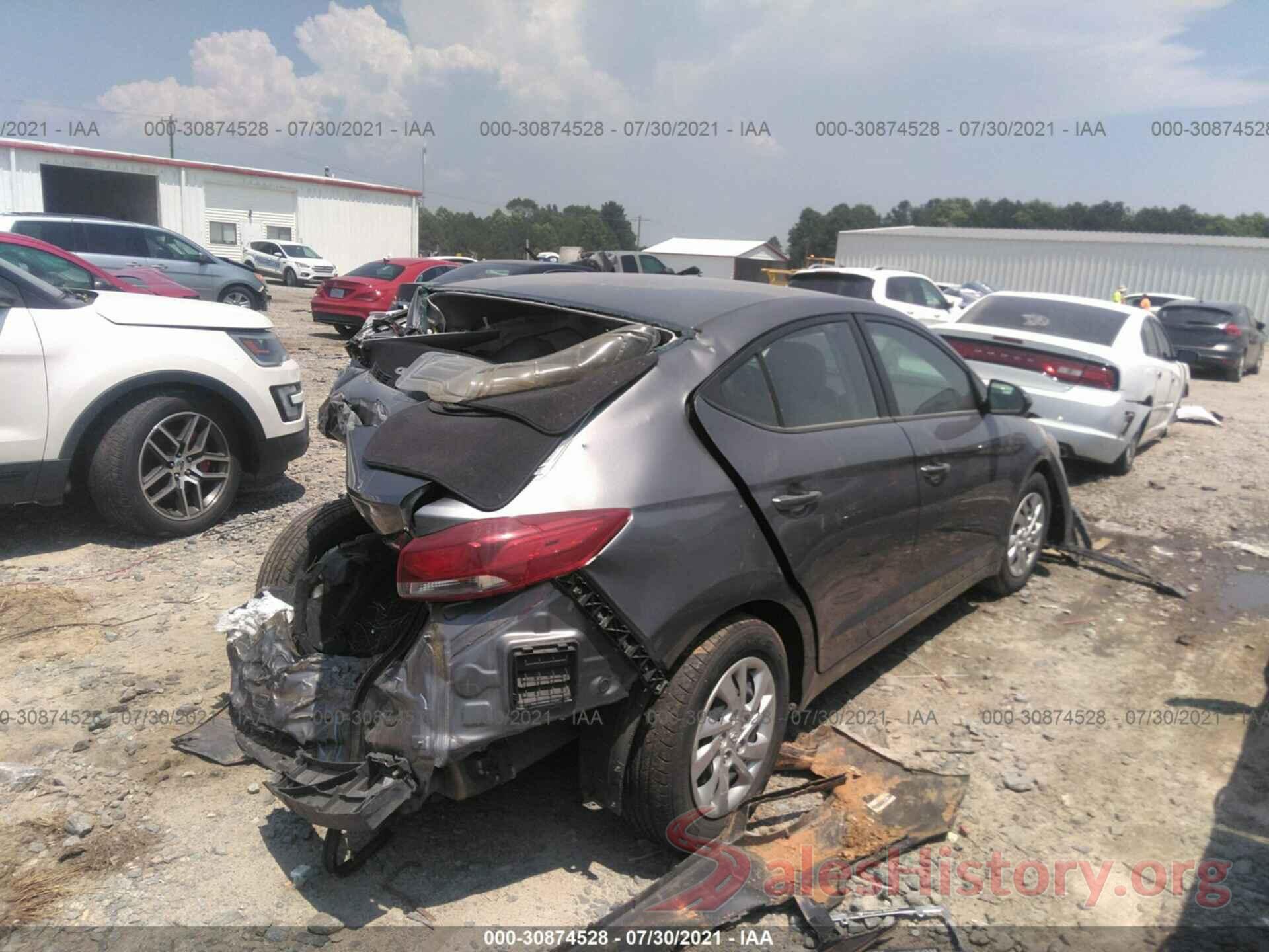 5NPD74LF1JH285039 2018 HYUNDAI ELANTRA