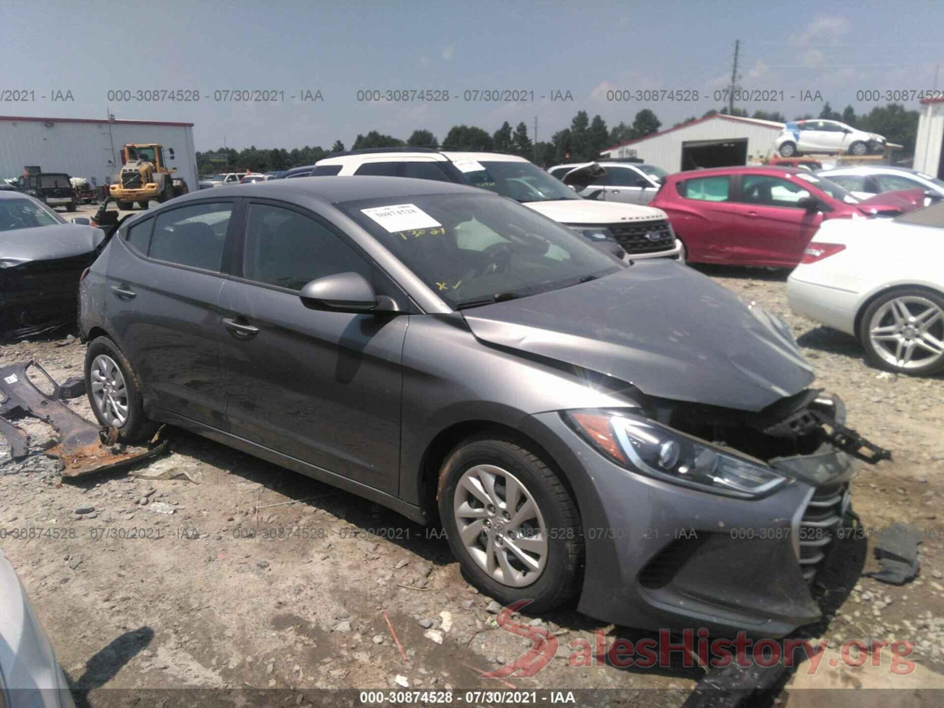 5NPD74LF1JH285039 2018 HYUNDAI ELANTRA