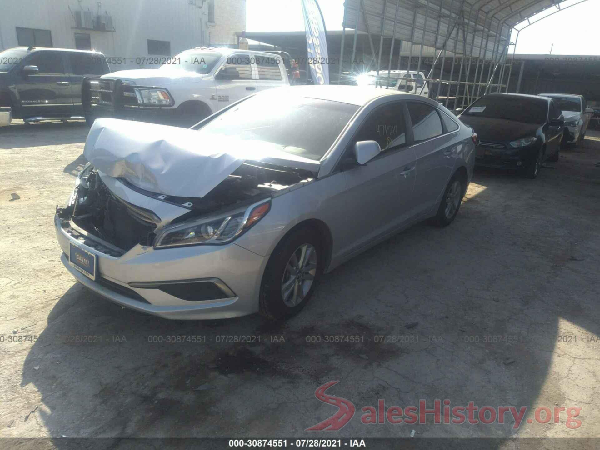 5NPE24AF3HH471214 2017 HYUNDAI SONATA