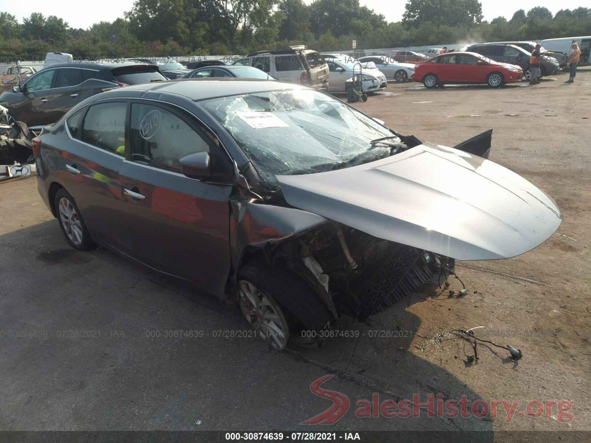 3N1AB7AP7KL627192 2019 NISSAN SENTRA