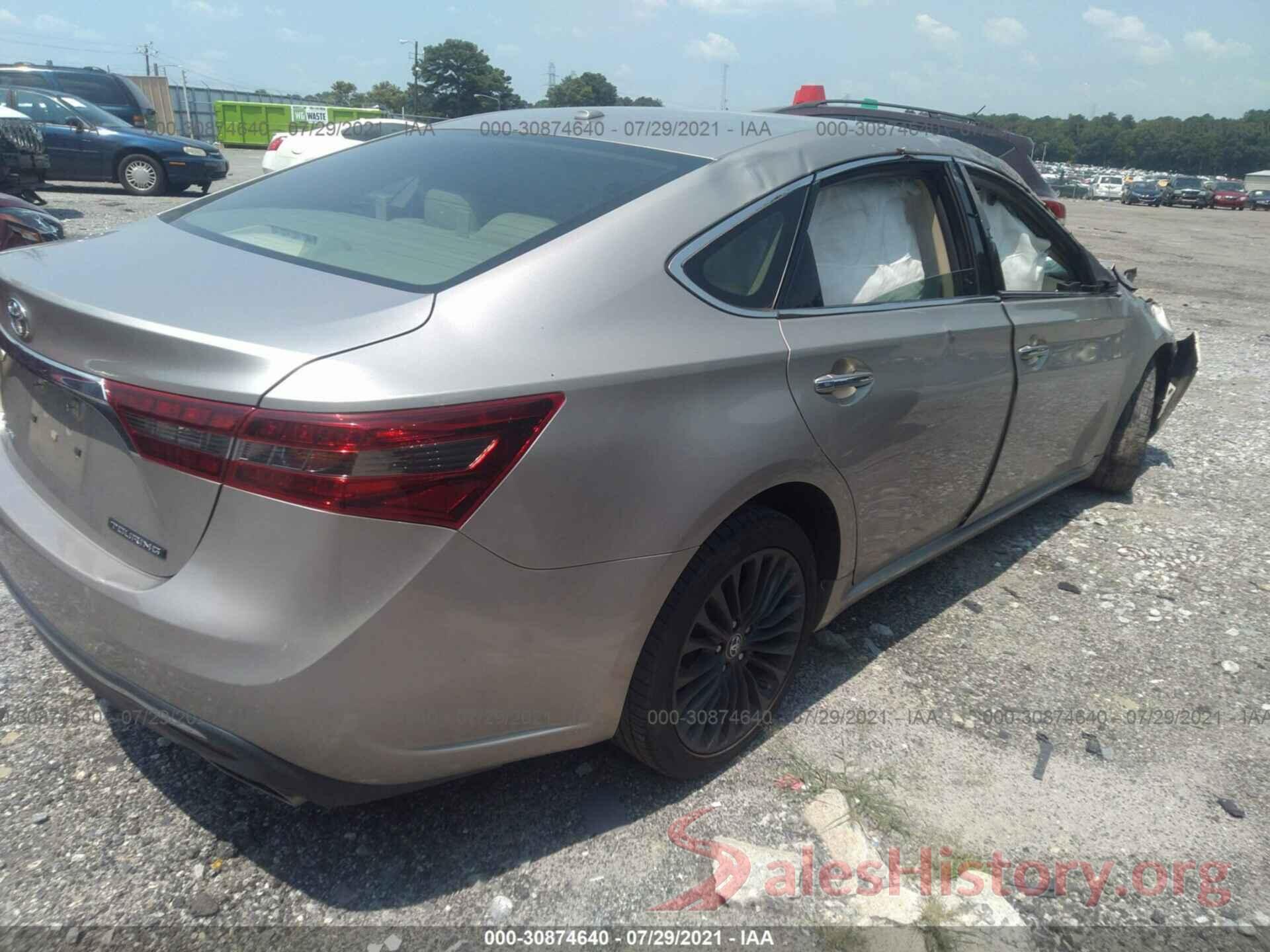 4T1BK1EB7GU204313 2016 TOYOTA AVALON