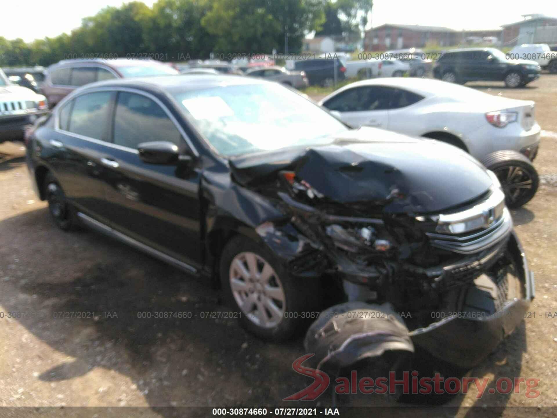 1HGCR2F5XGA035037 2016 HONDA ACCORD SEDAN