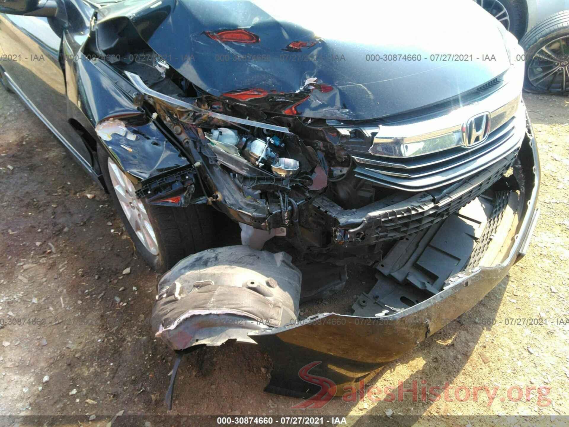 1HGCR2F5XGA035037 2016 HONDA ACCORD SEDAN