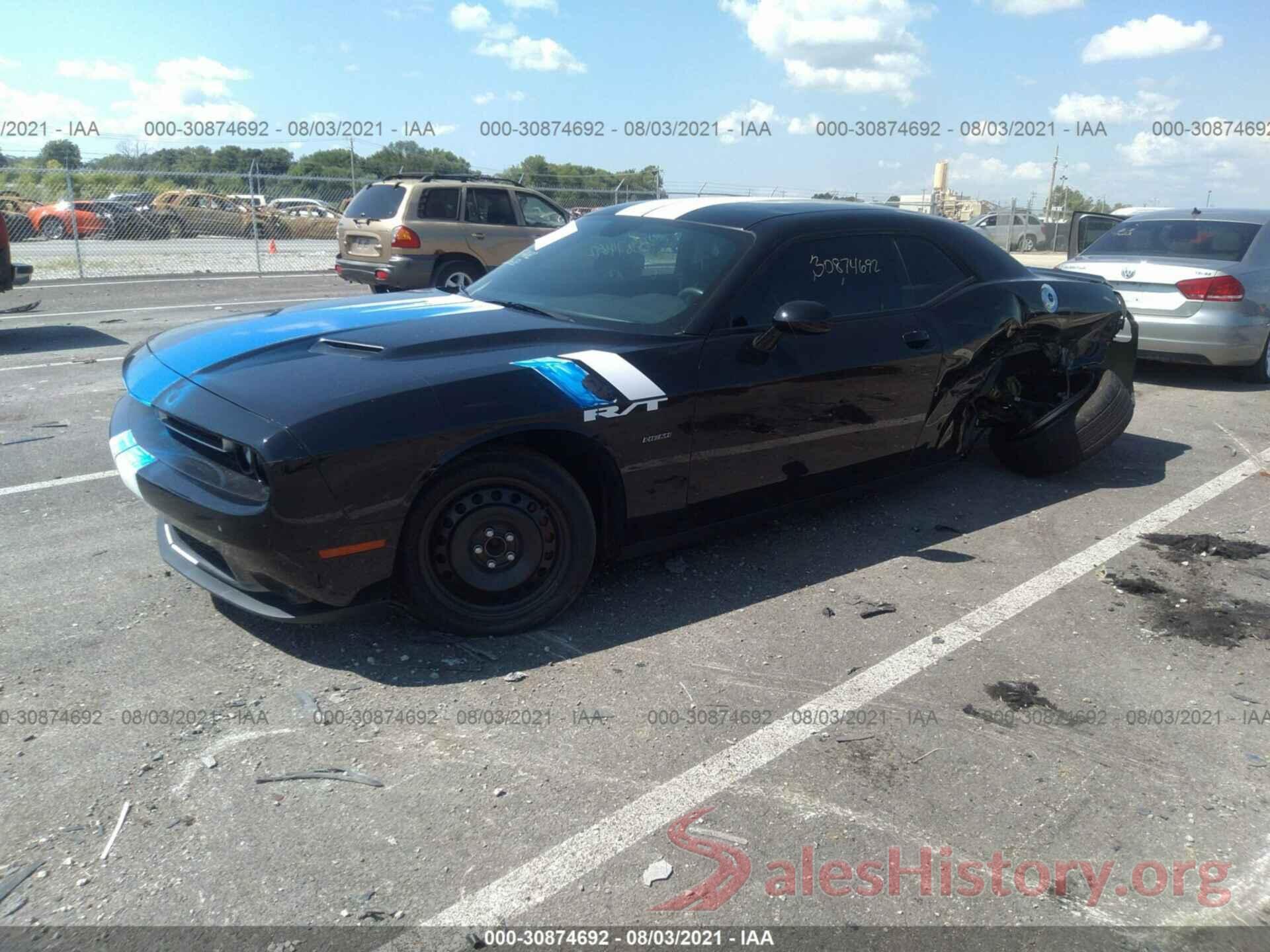 2C3CDZBTXGH213318 2016 DODGE CHALLENGER