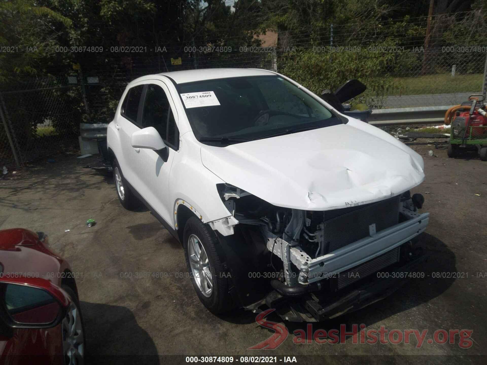 KL7CJKSBXLB052097 2020 CHEVROLET TRAX