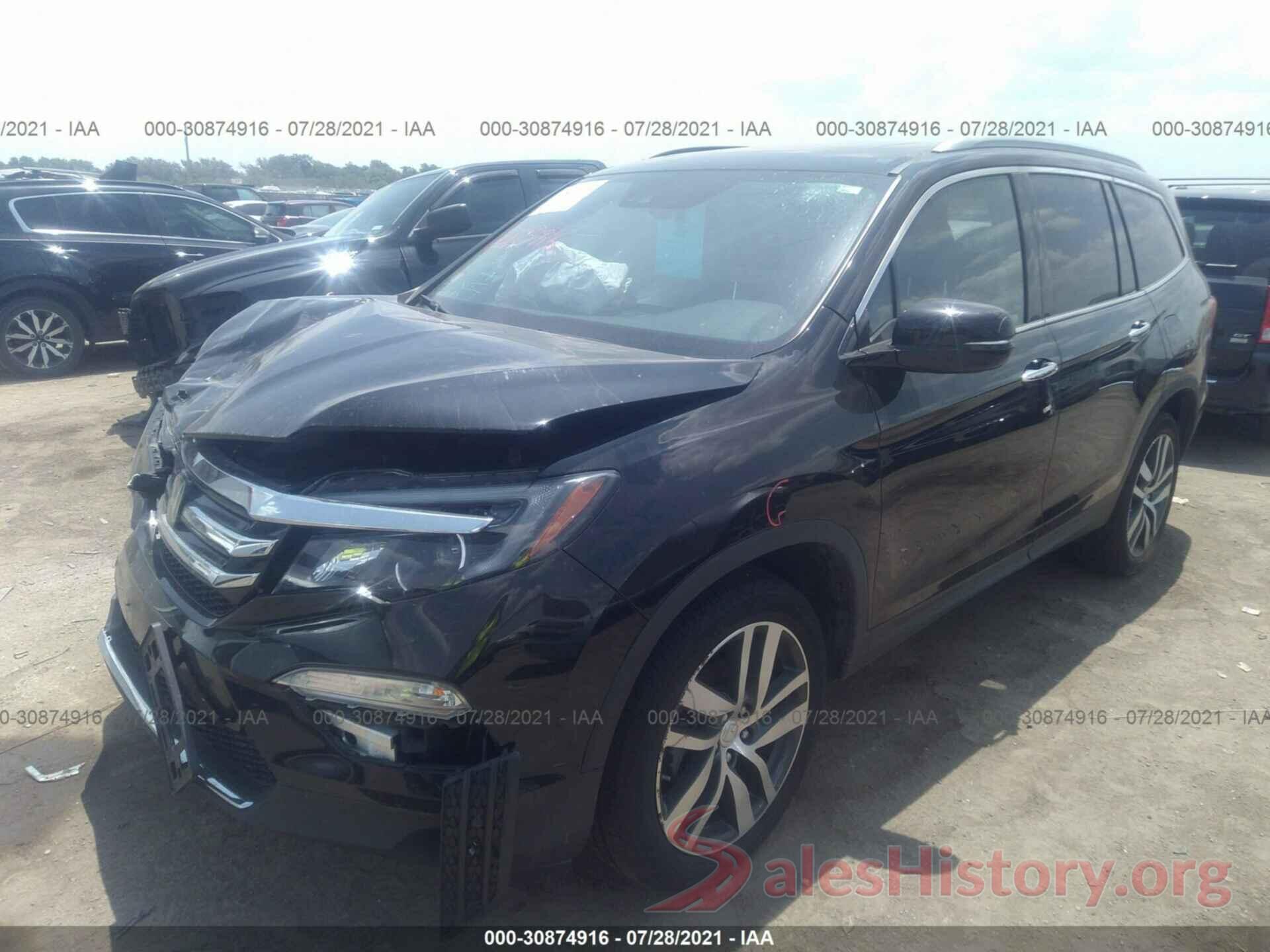 5FNYF6H07JB051412 2018 HONDA PILOT