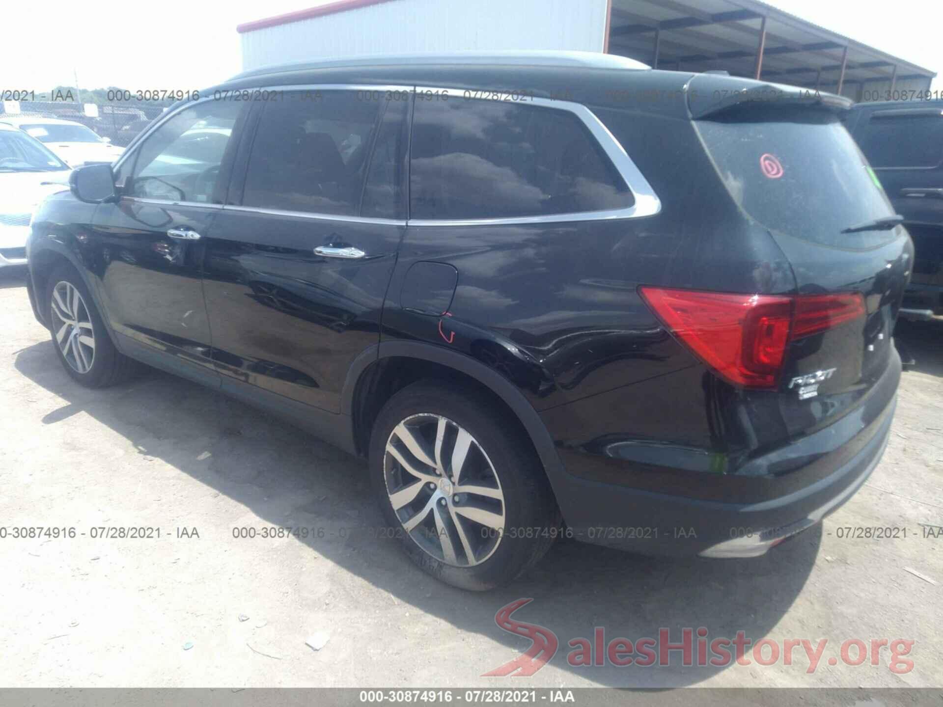 5FNYF6H07JB051412 2018 HONDA PILOT