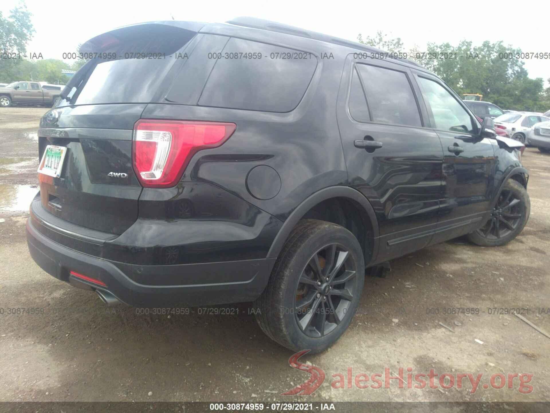 1FM5K8D89JGC32454 2018 FORD EXPLORER